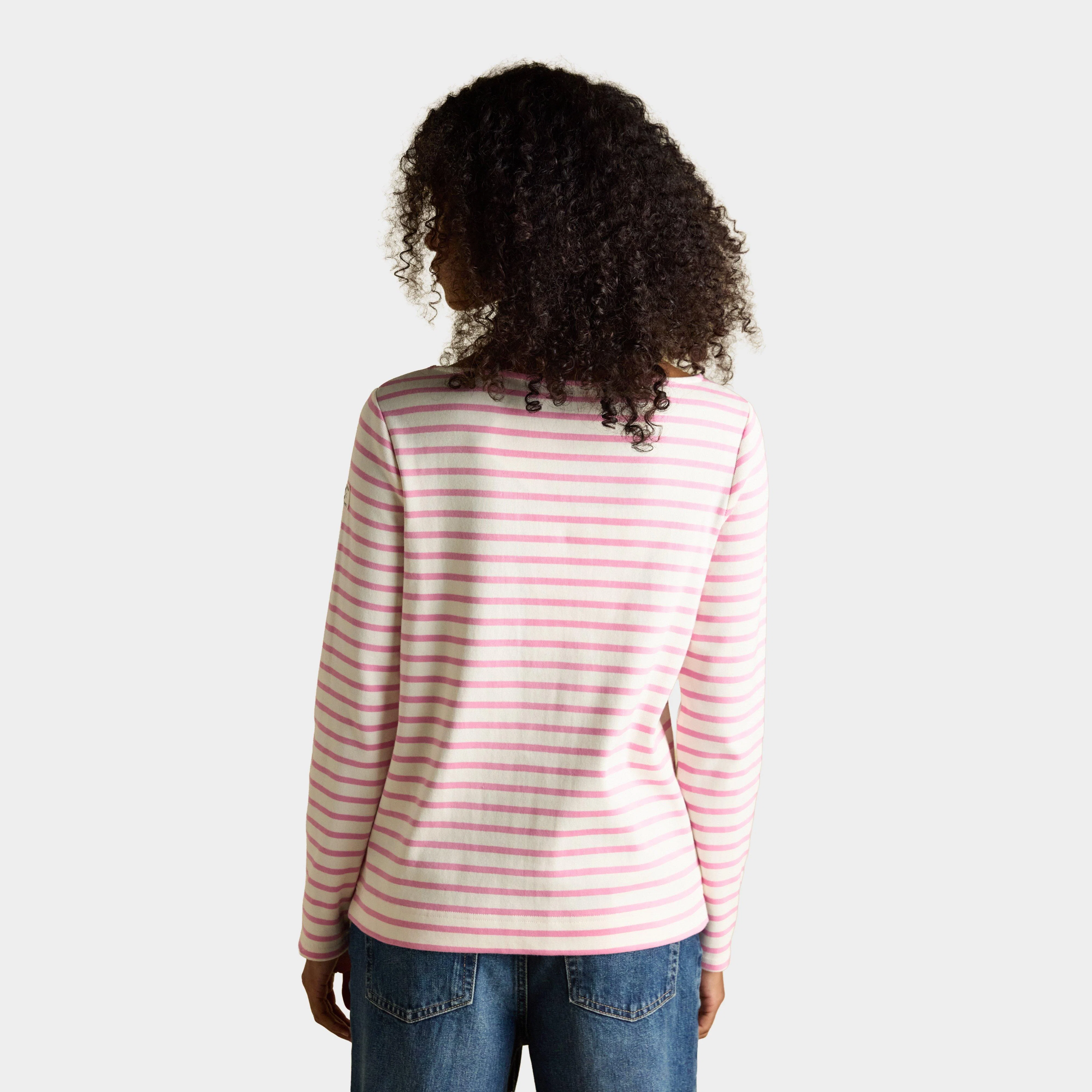 Women's Harbour Striped Boat Neck Breton Top - Image 2