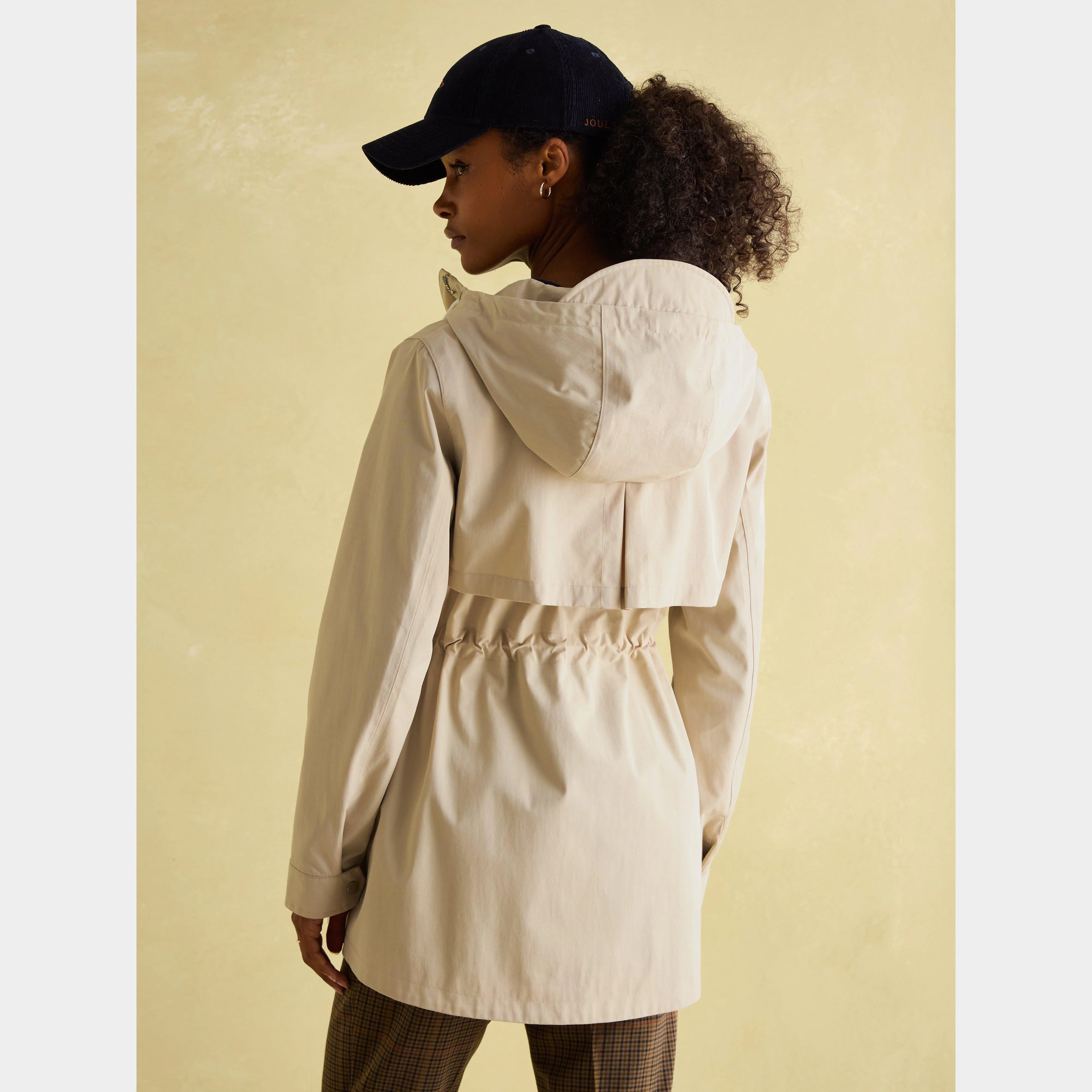 Womens Portwell Coat Neutral - Image 2