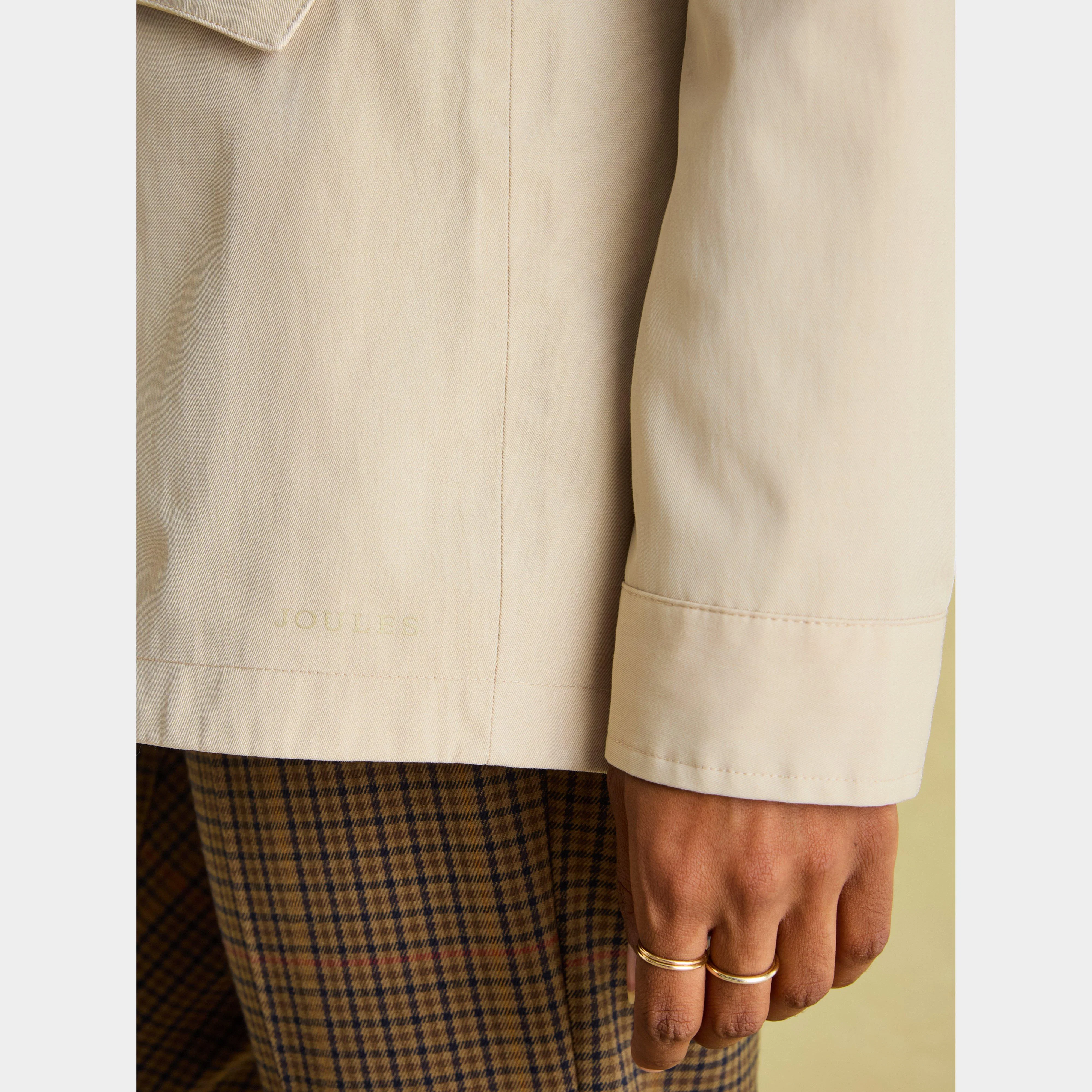Womens Portwell Coat Neutral - Image 5