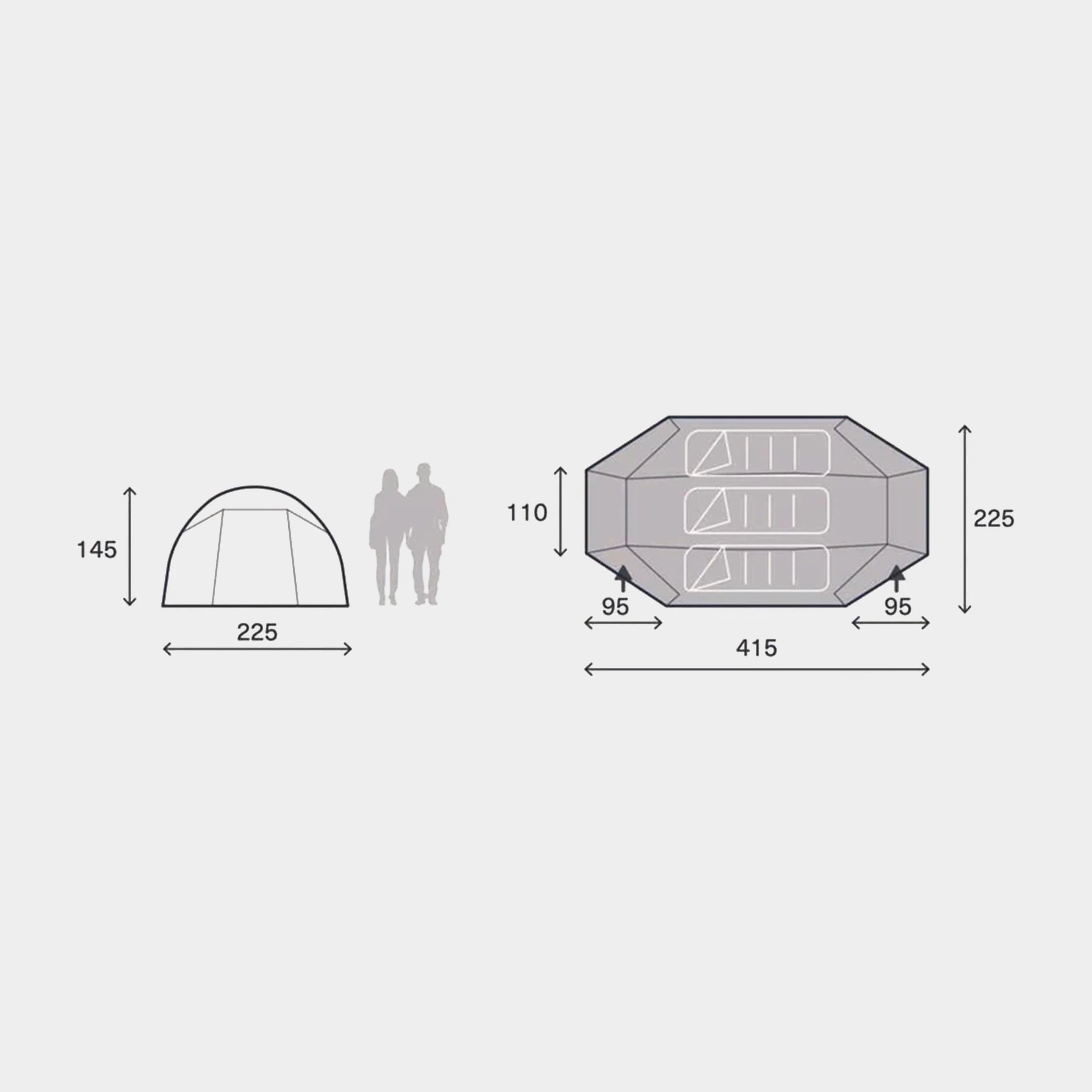 Mossborn 3 Person Tent - Image 2