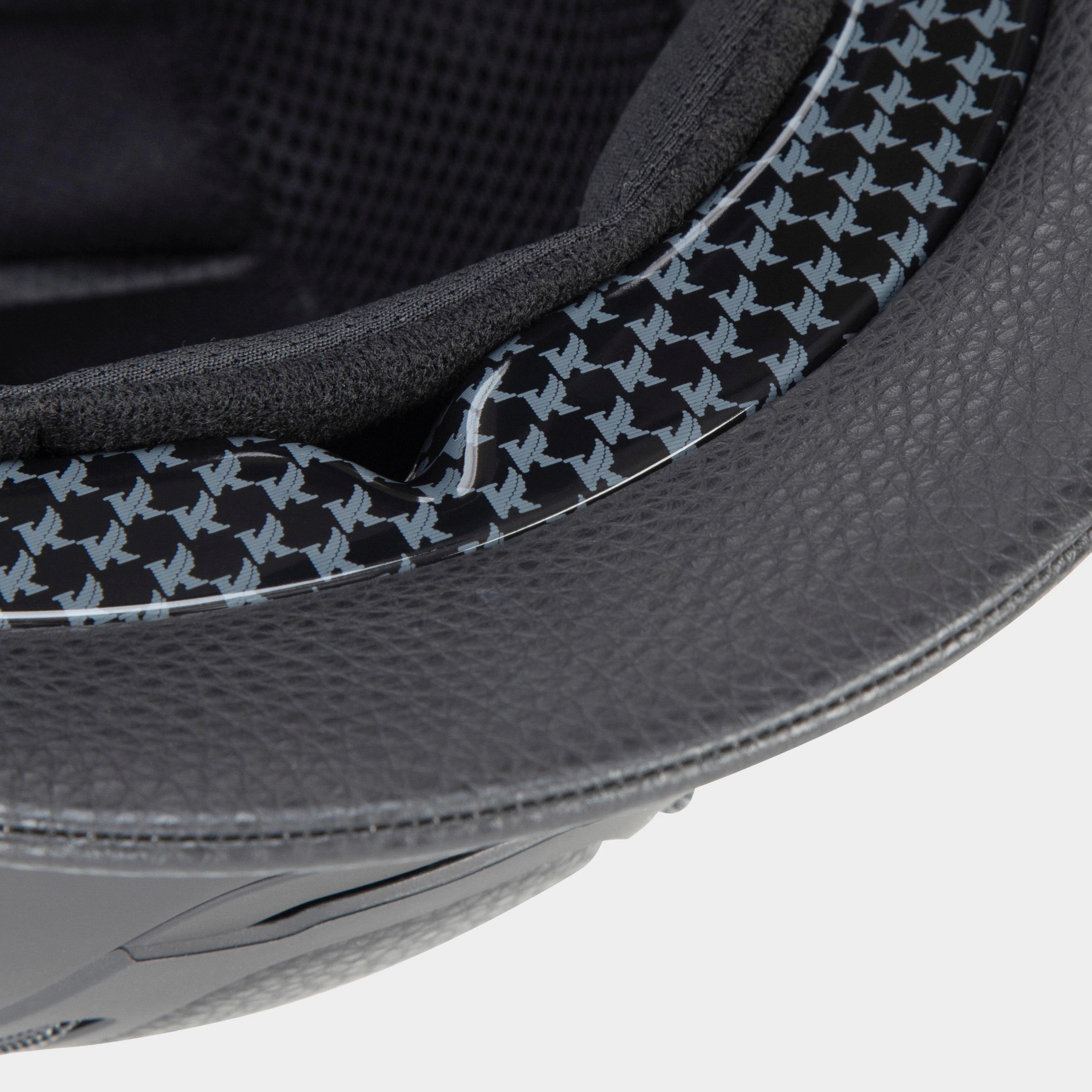 Adult Amity LTHR Riding Hat Black - Image 10