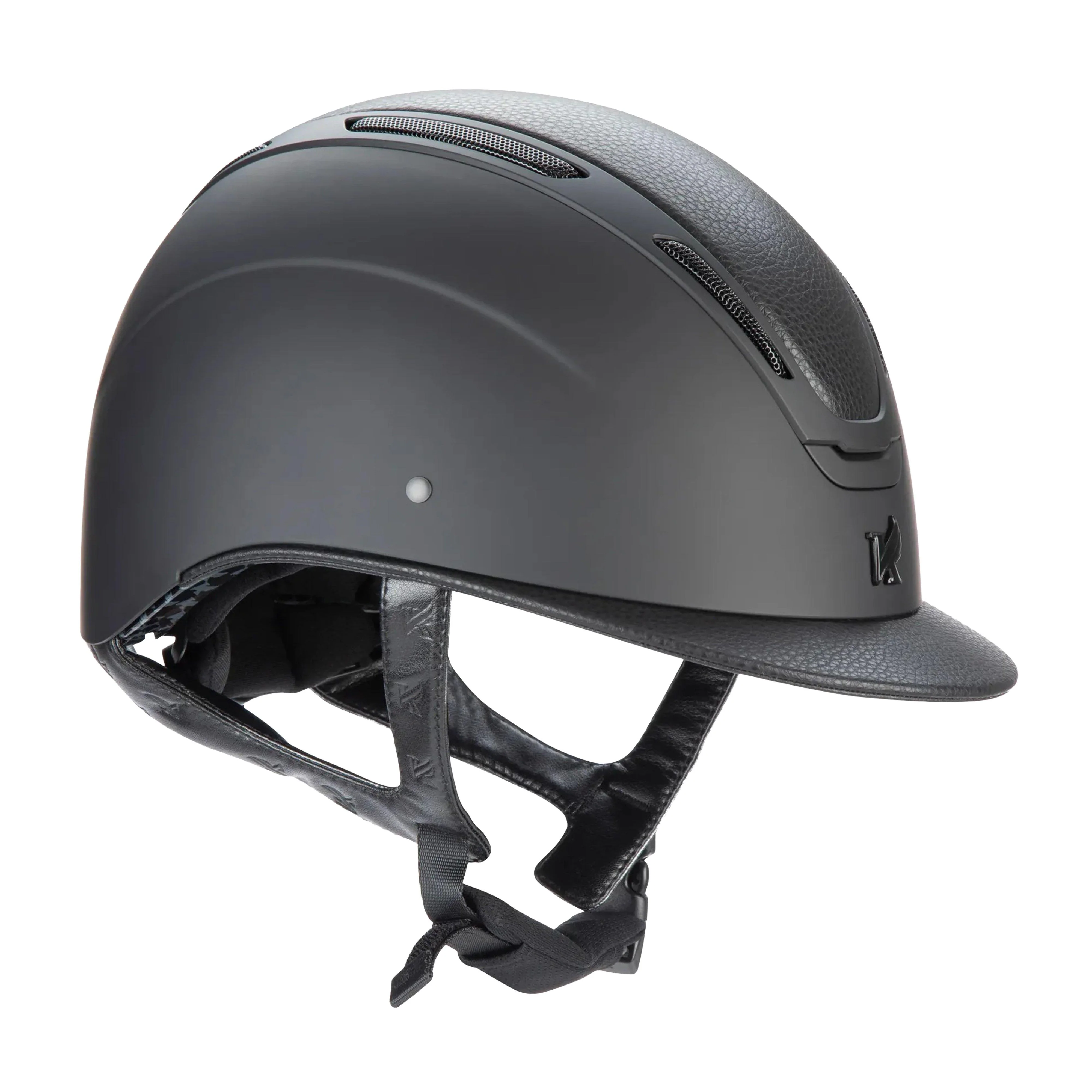 Adult Amity LTHR Riding Hat Black - Image 11