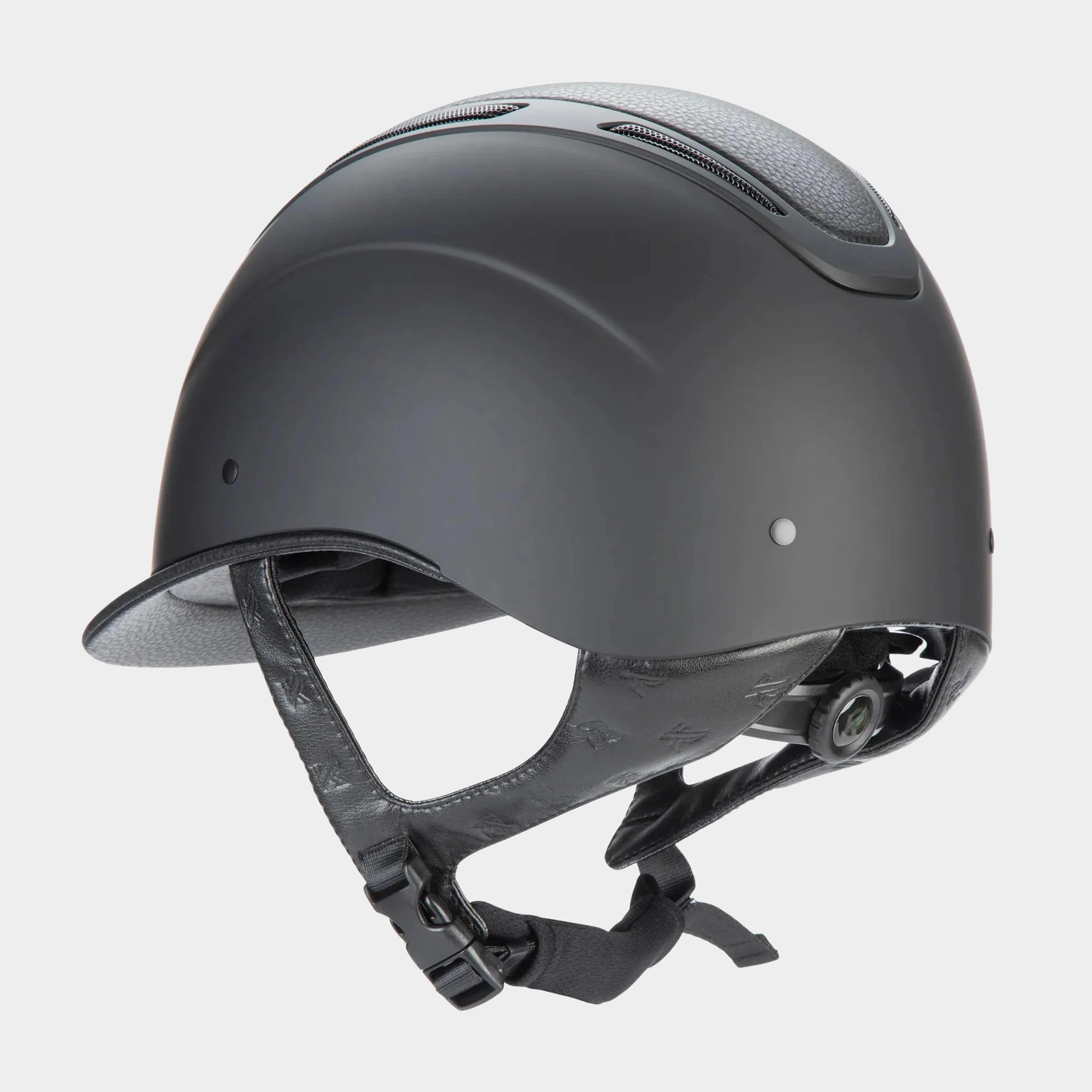 Adult Amity LTHR Riding Hat Black - Image 4