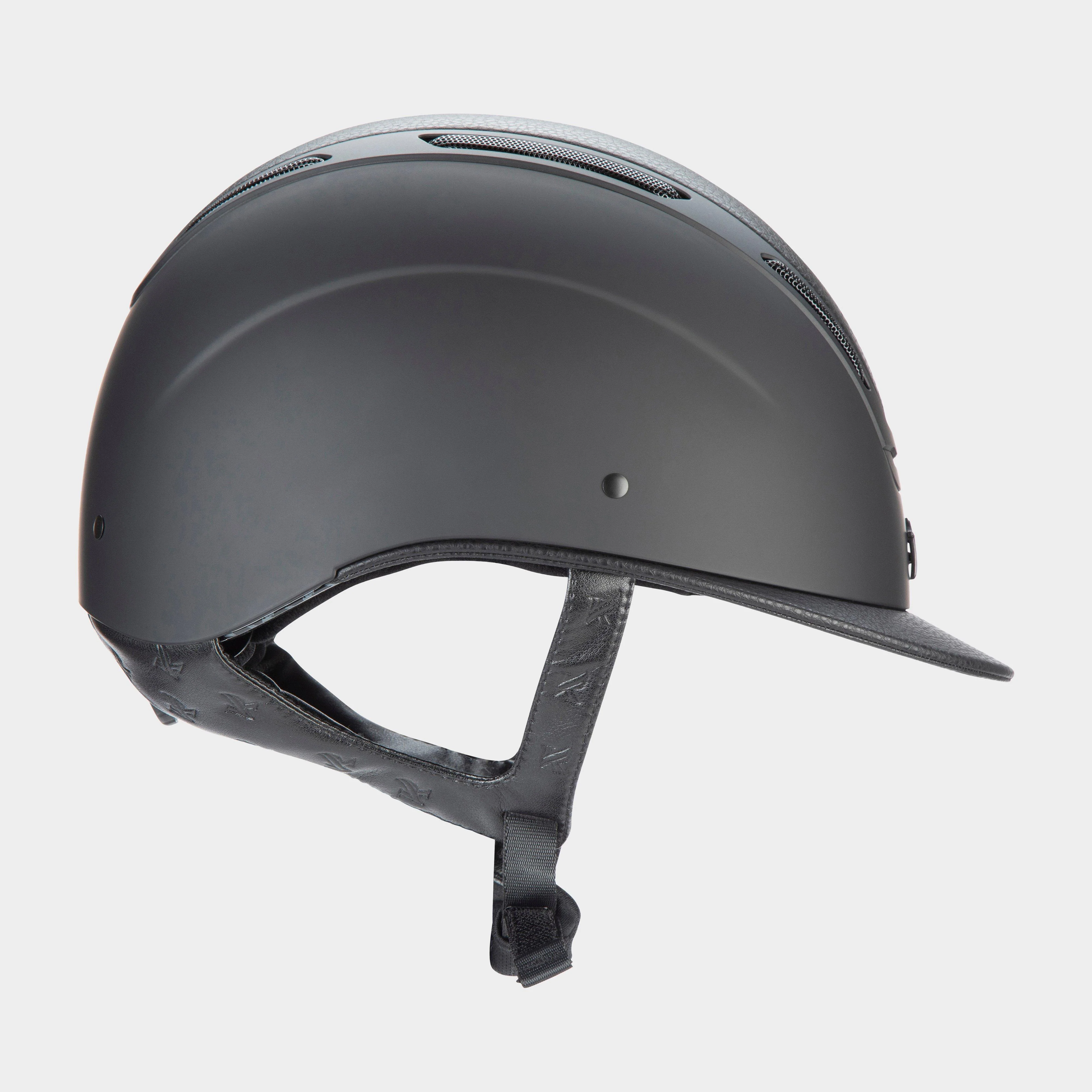 Adult Amity LTHR Riding Hat Black - Image 5
