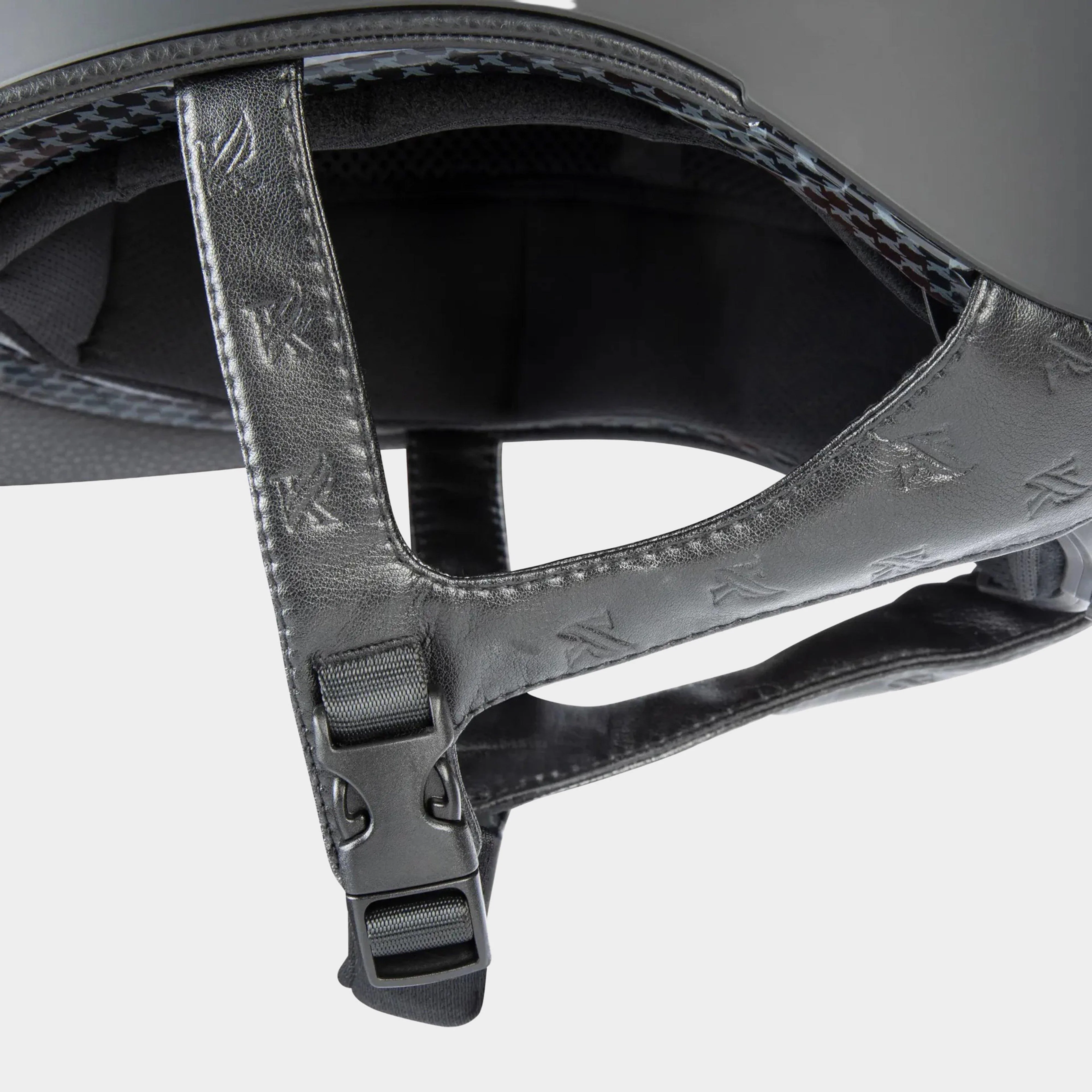 Adult Amity LTHR Riding Hat Black - Image 6
