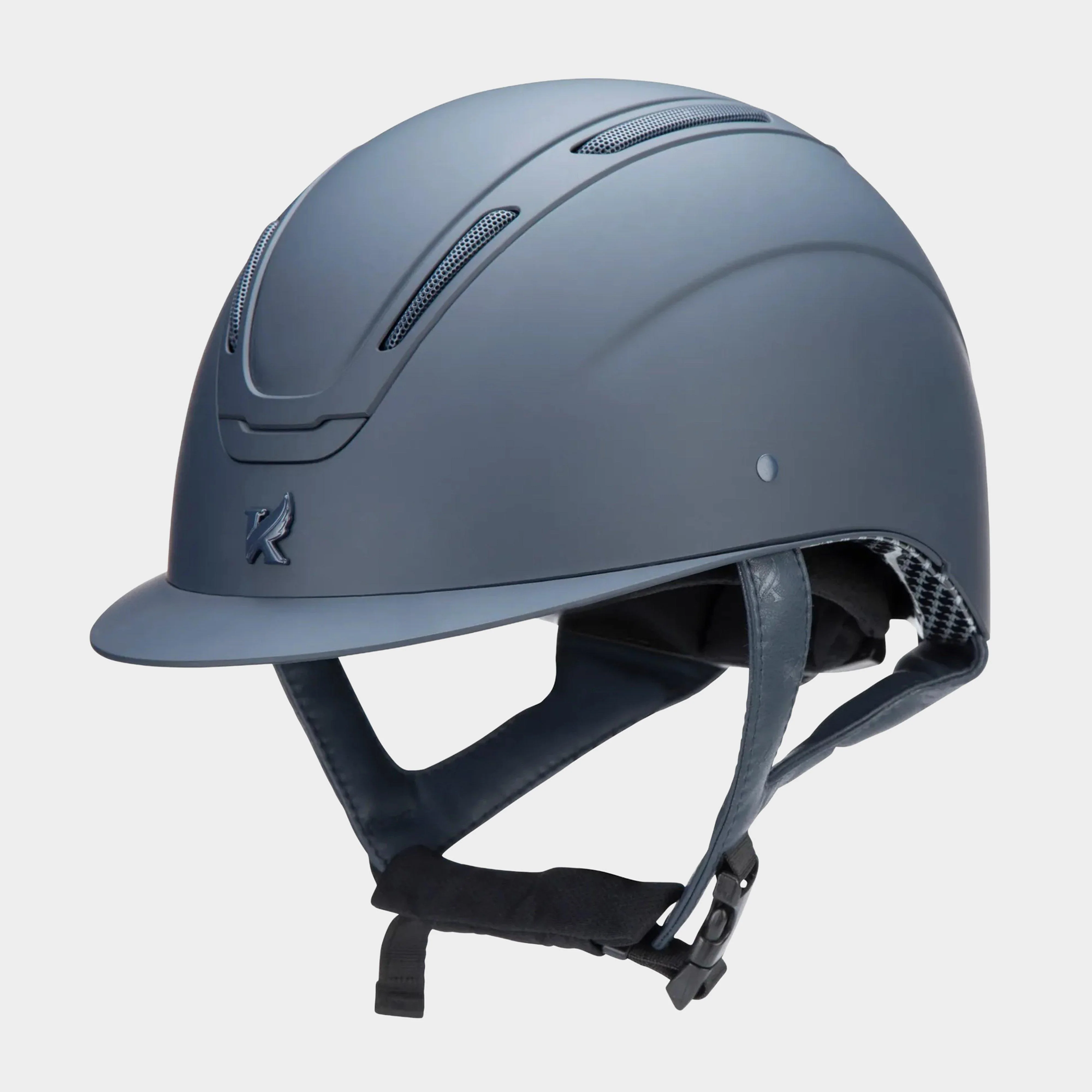 Adults Amity SMRT Riding Hat Navy - Image 2
