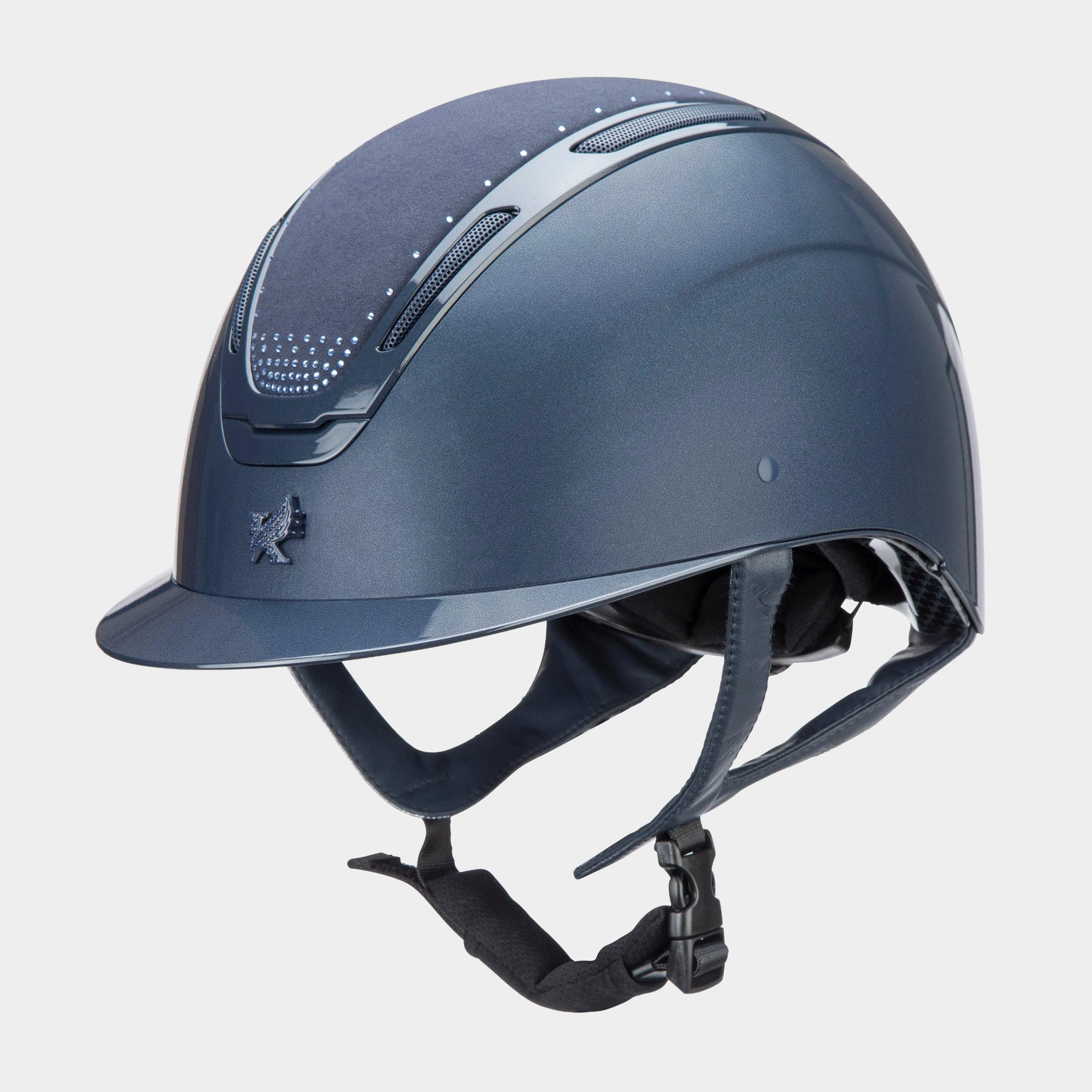 Adults Amity SPKL Riding Hat Navy - Image 5