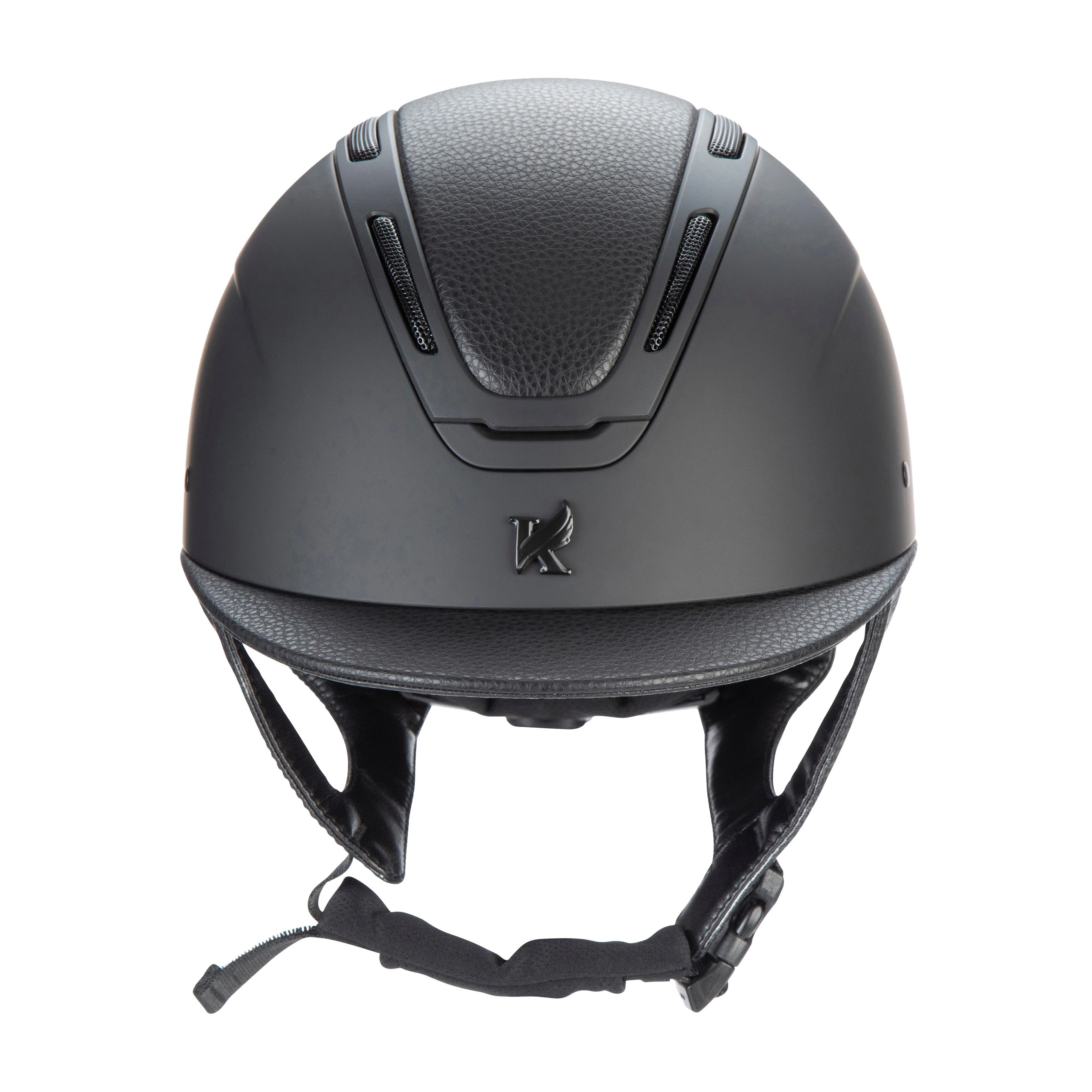 Kids Amity LTHR Riding Hat Black - Image 13