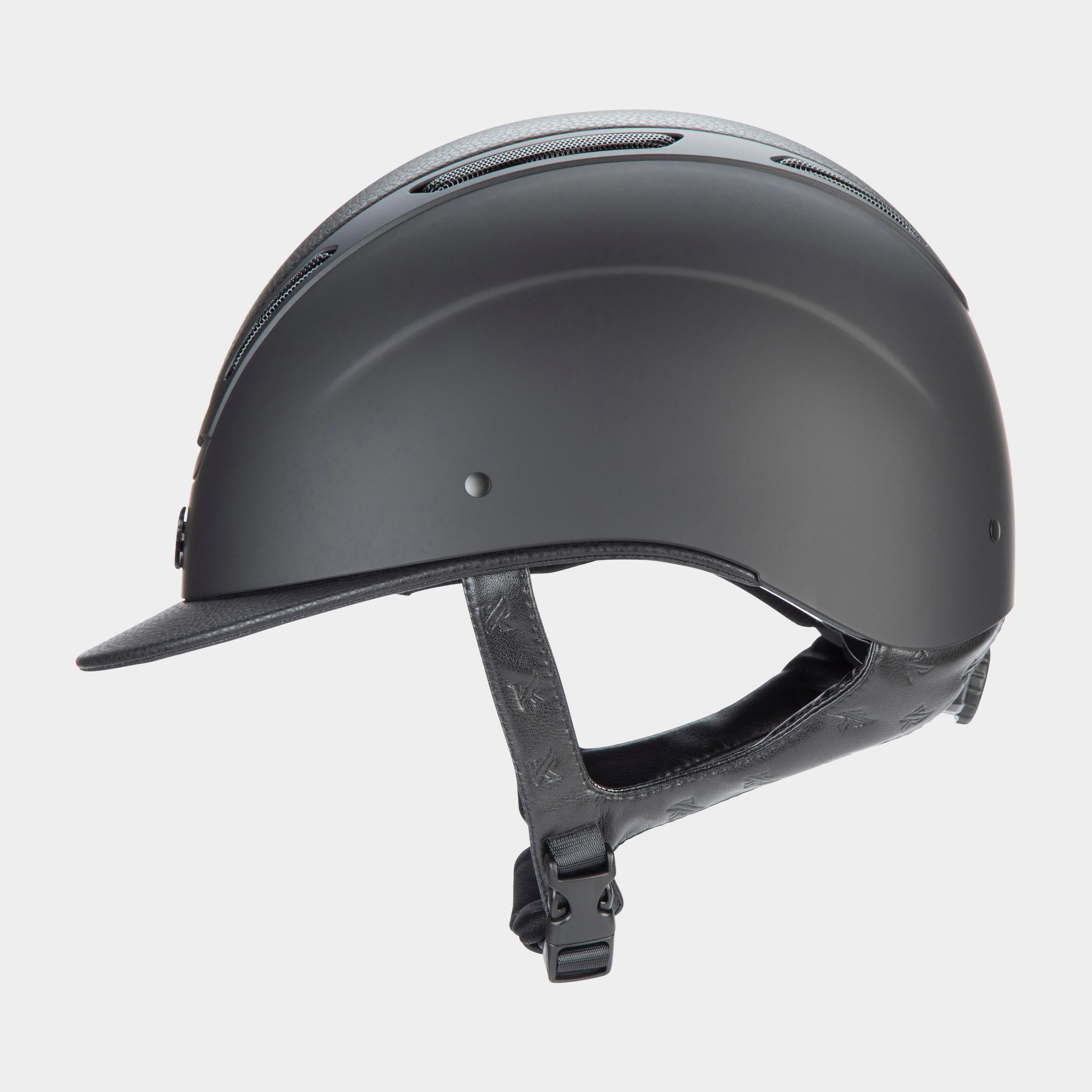 Kids Amity LTHR Riding Hat Black - Image 3