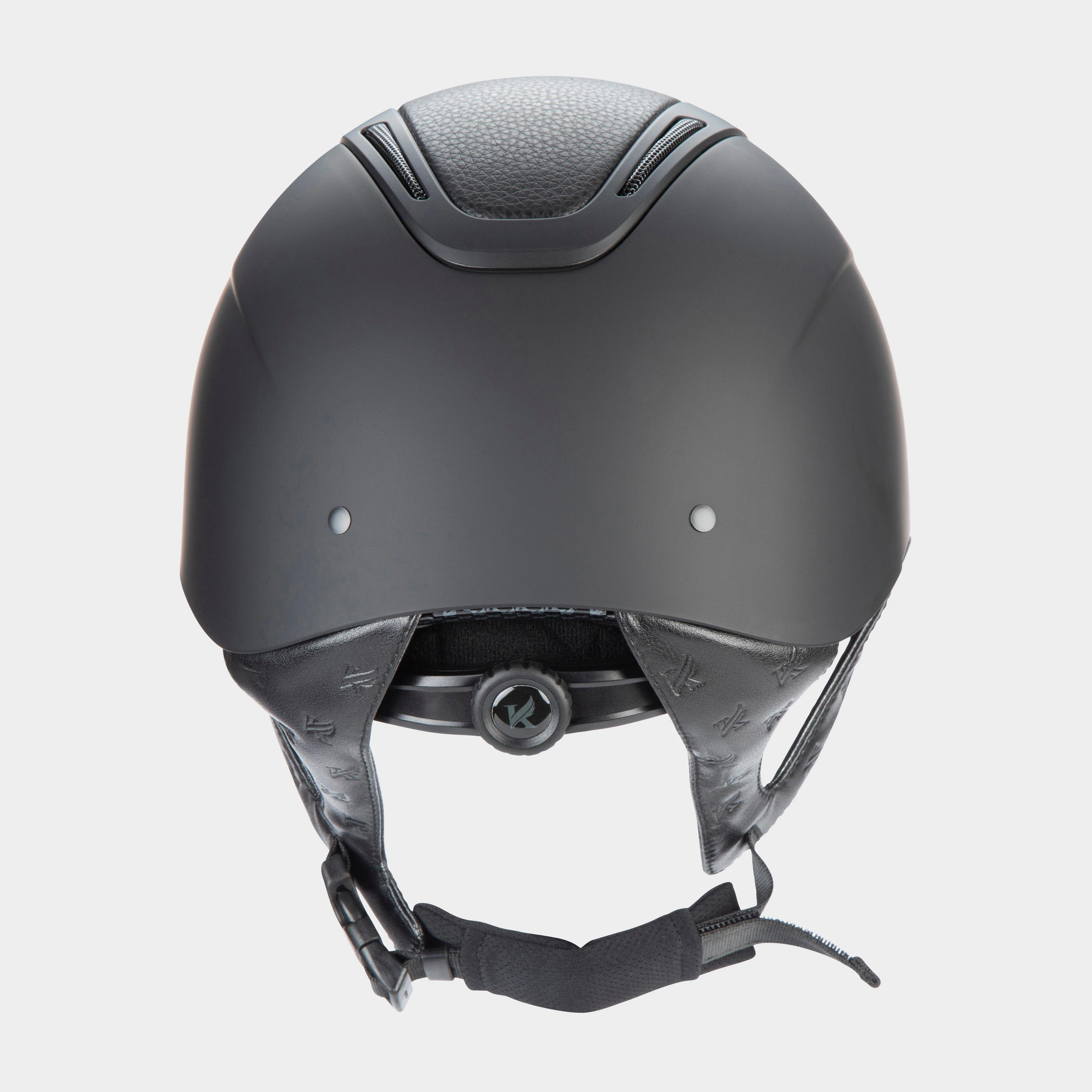 Kids Amity LTHR Riding Hat Black - Image 4