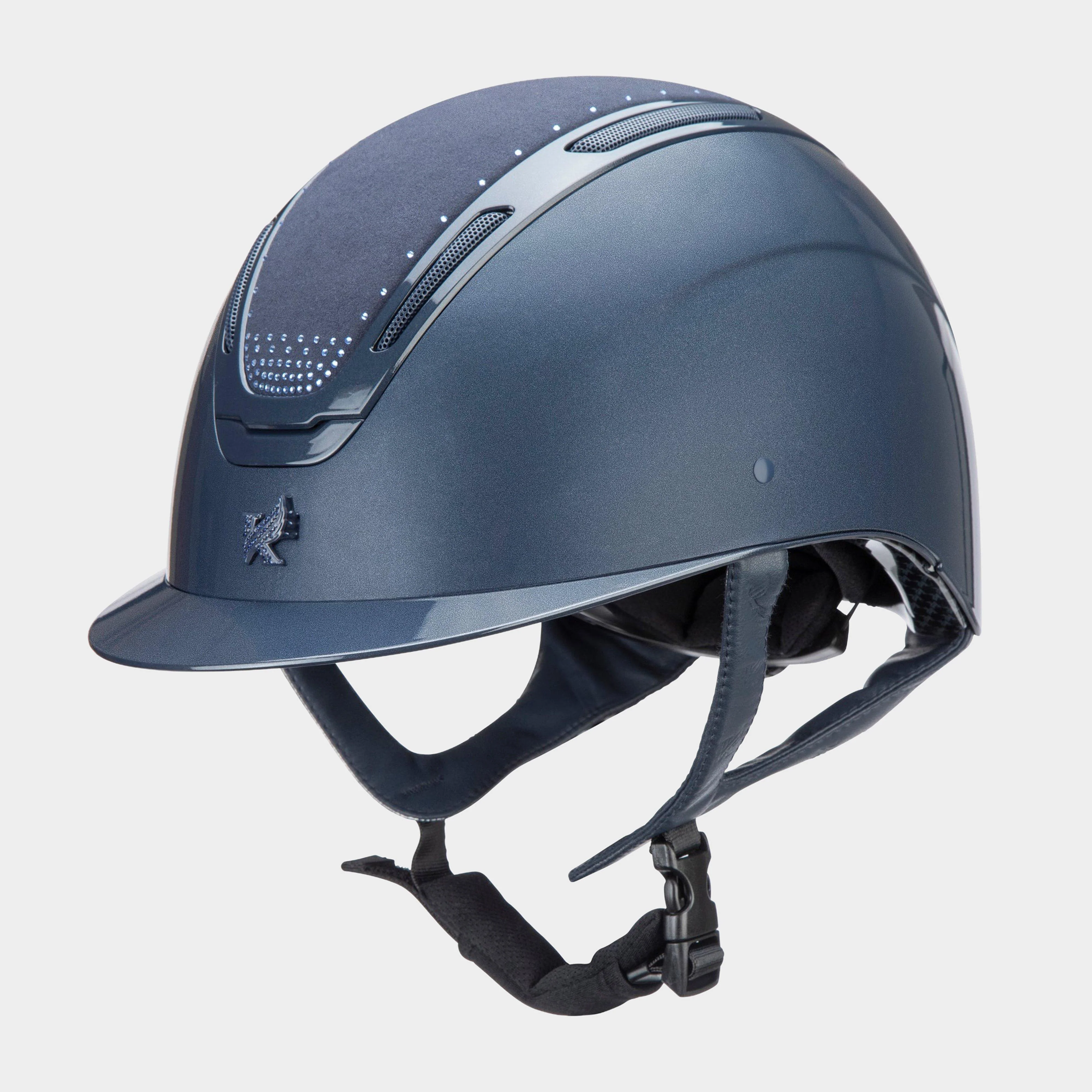 Kids Amity SPKL Riding Hat Navy - Image 5