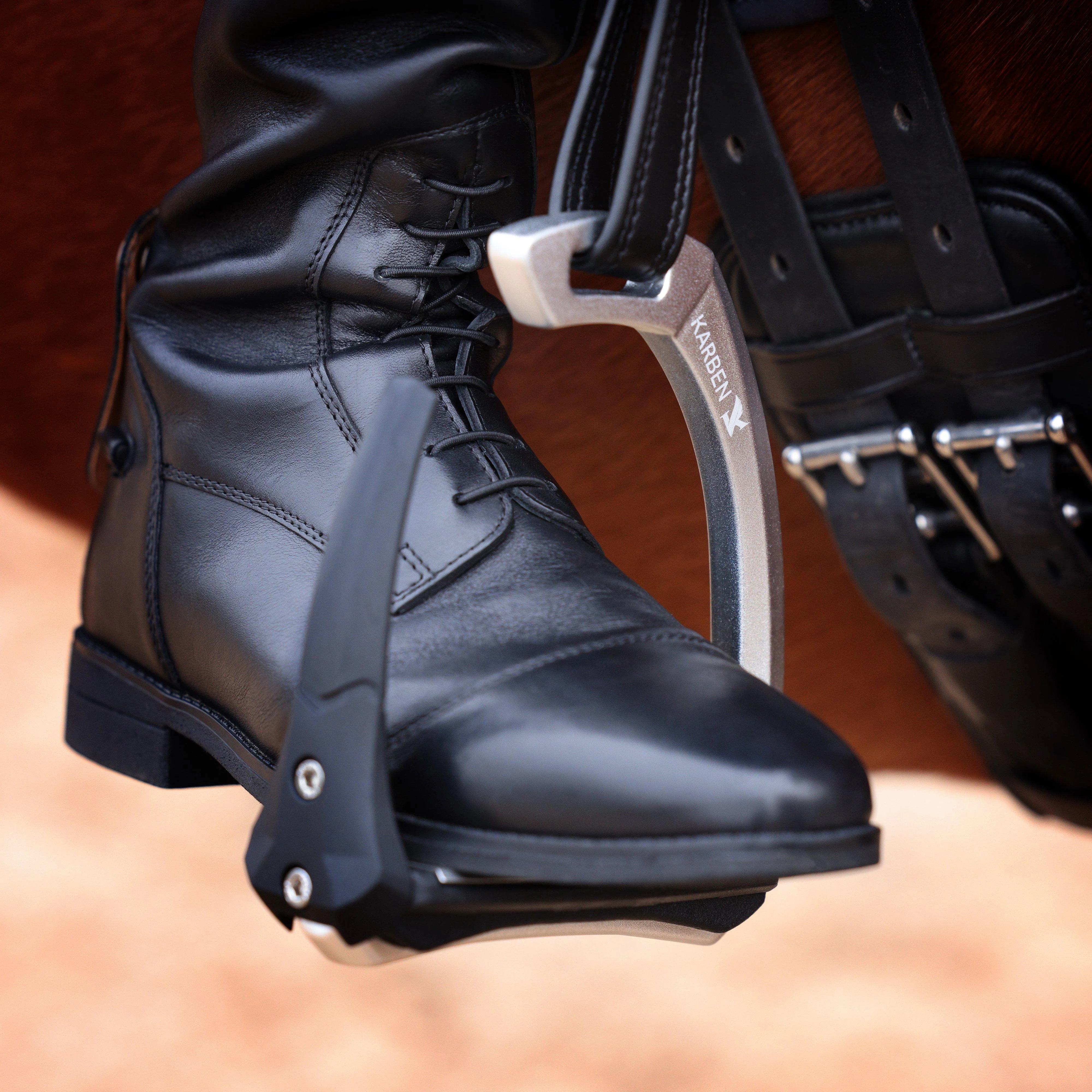 Ultra Grip FX Stirrups Black - Image 5