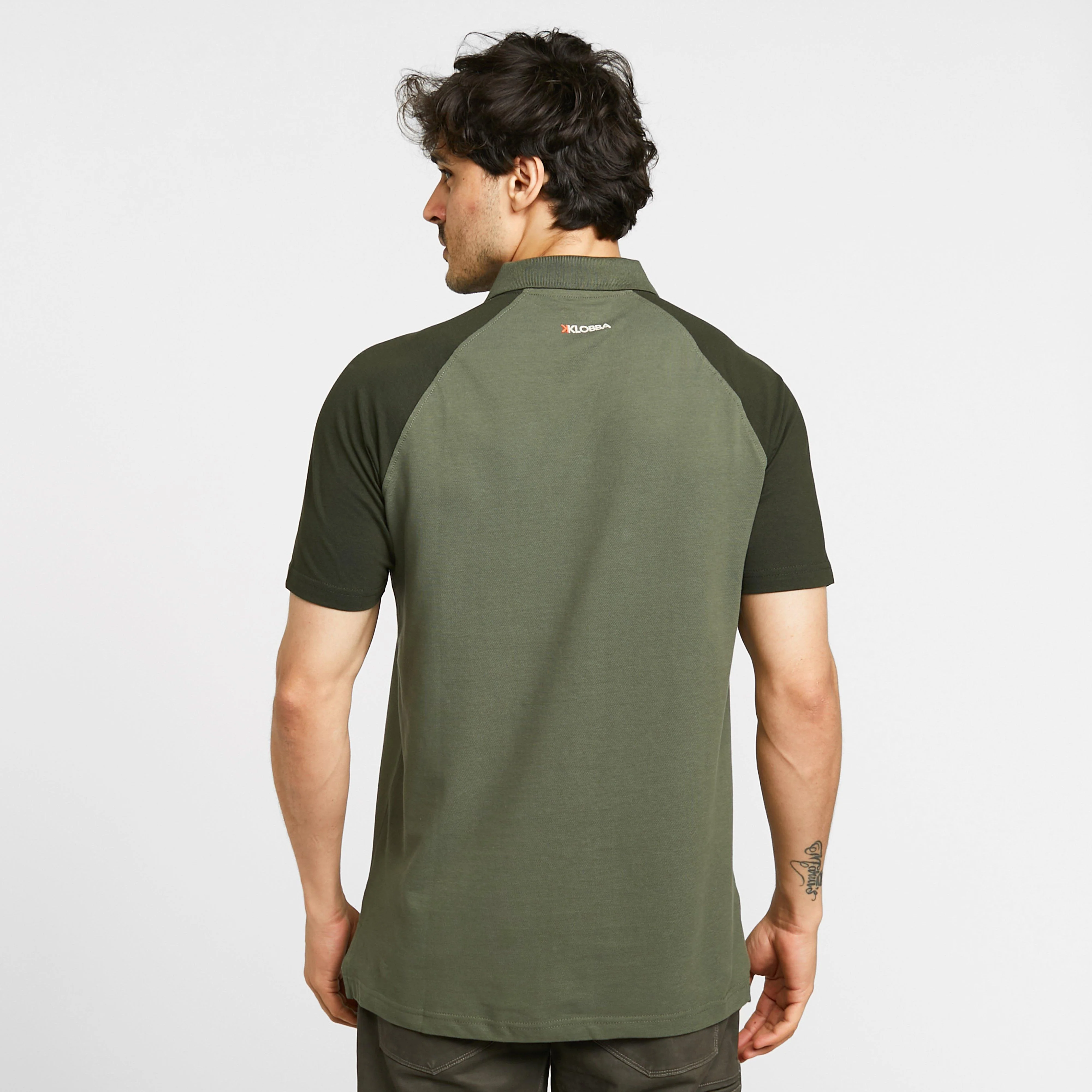 Men's Raglan Polo Shirt - Image 2