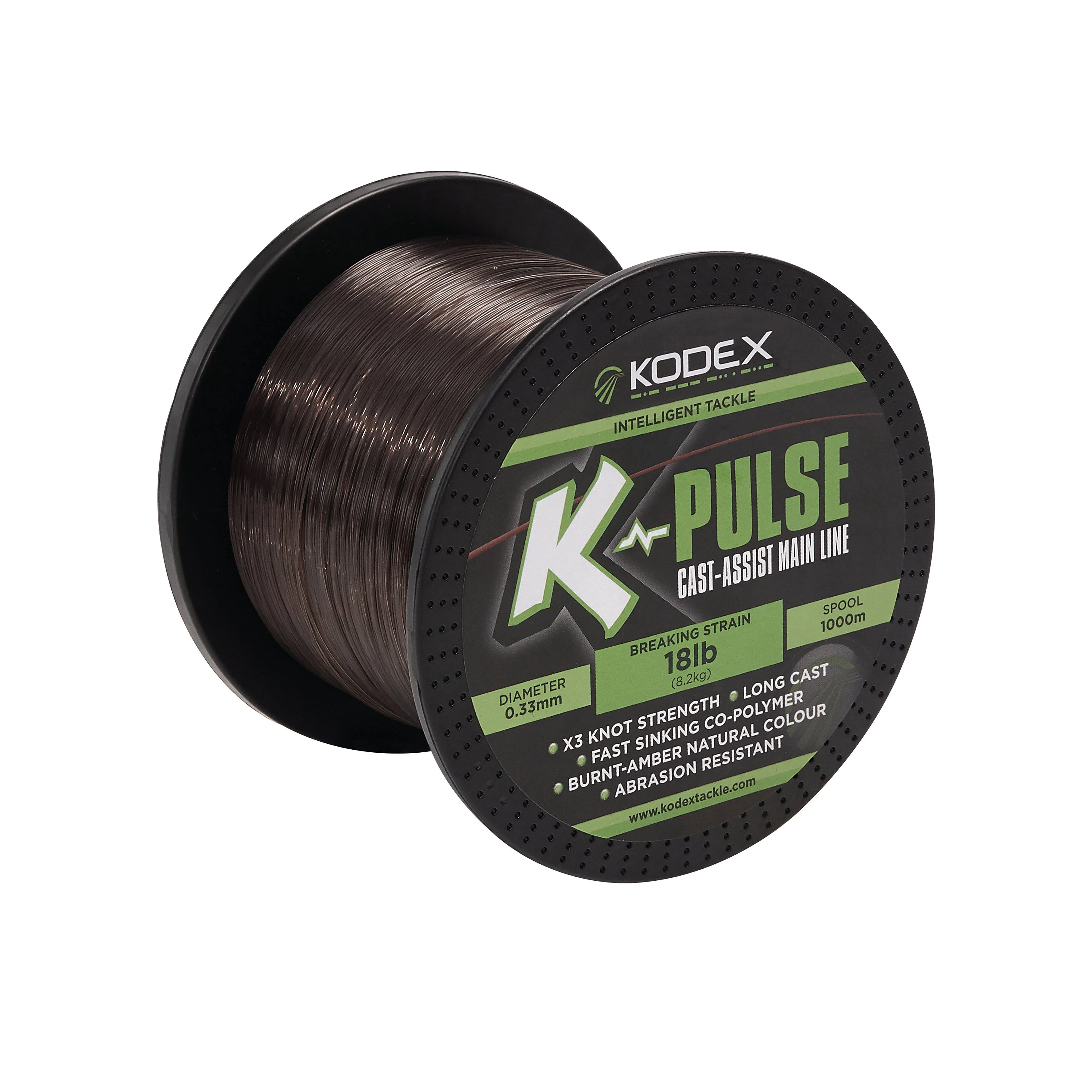 Kodex K-Pulse Mainline 18Lb/0.33Mm 1000M - Image 2