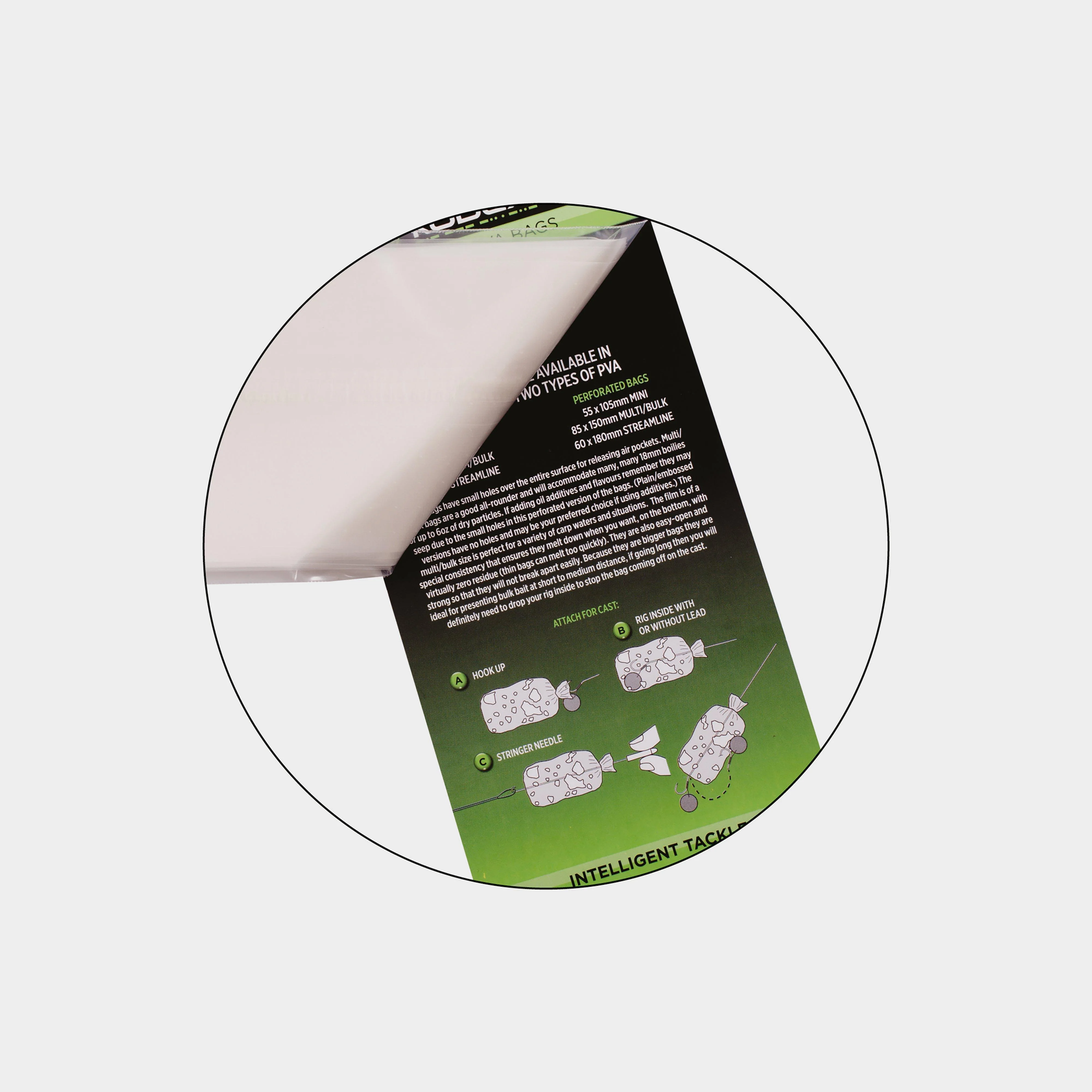 Kodex Meltz Pva Bags Perforated Mini - Image 5