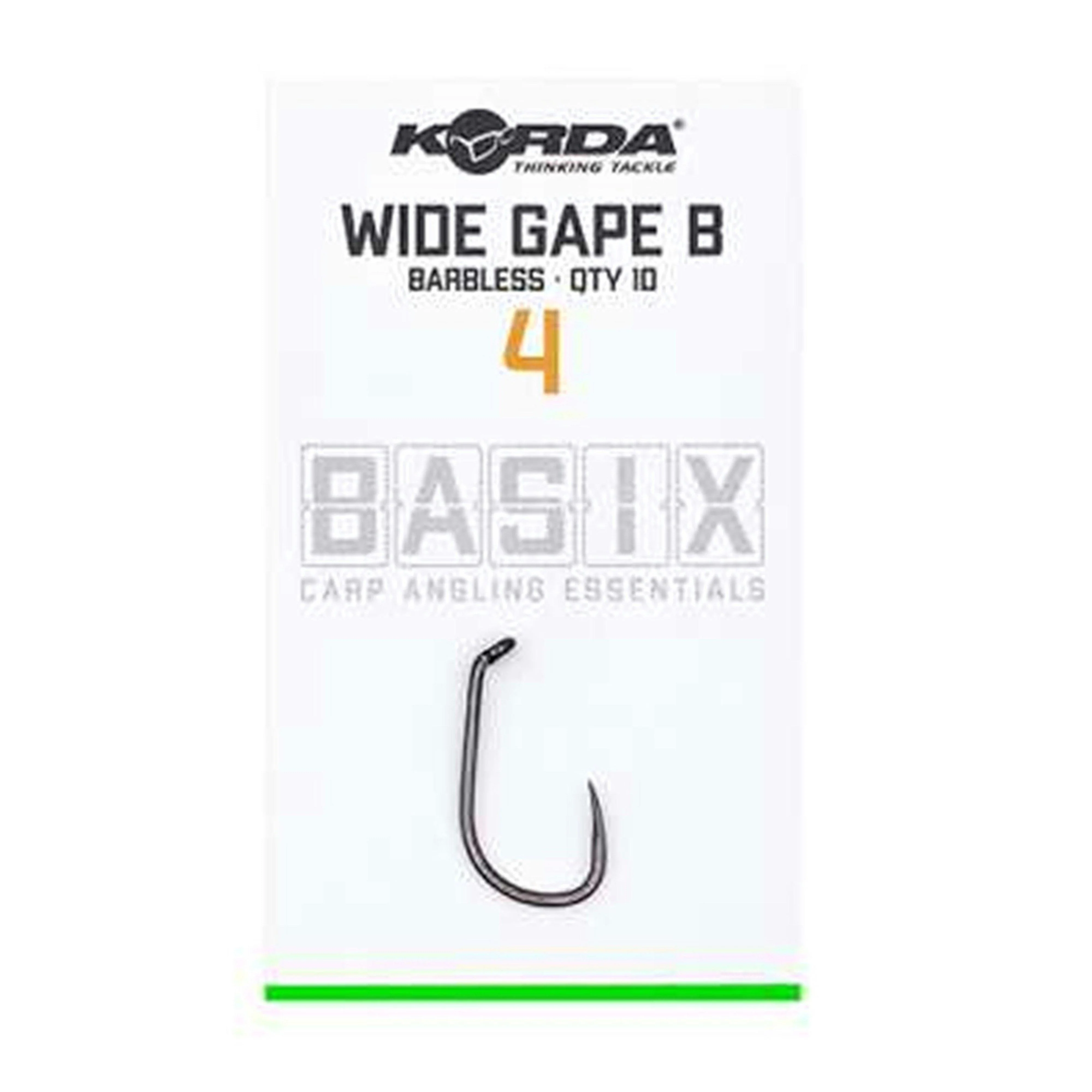 Basix Wide Gape Size 4 Barbless - Image 4
