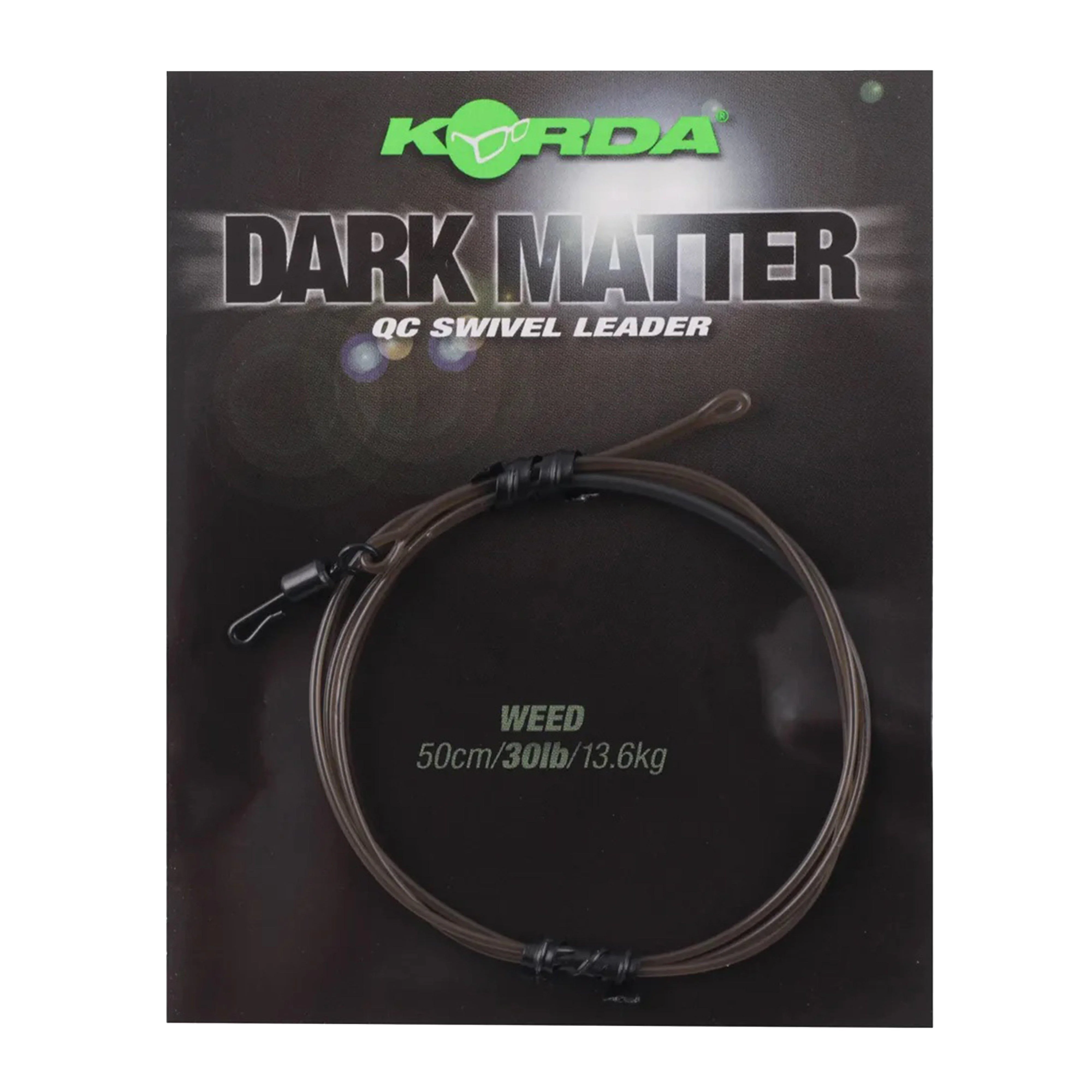 Dark Matter QC Swivel Leader 30lb 50cm - Image 2