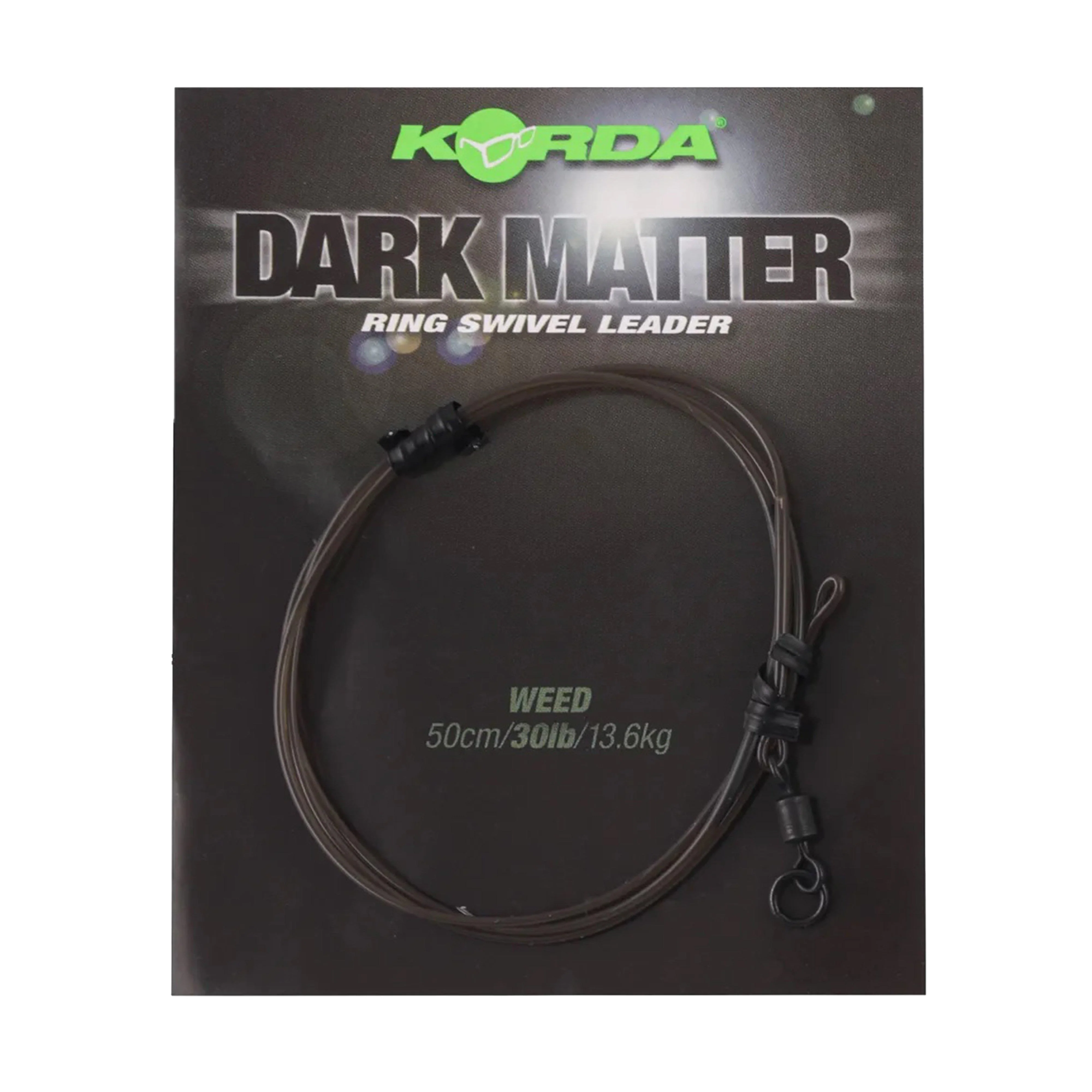 Dark Matter Ring Swivel Leader 30lb 50cm - Image 3