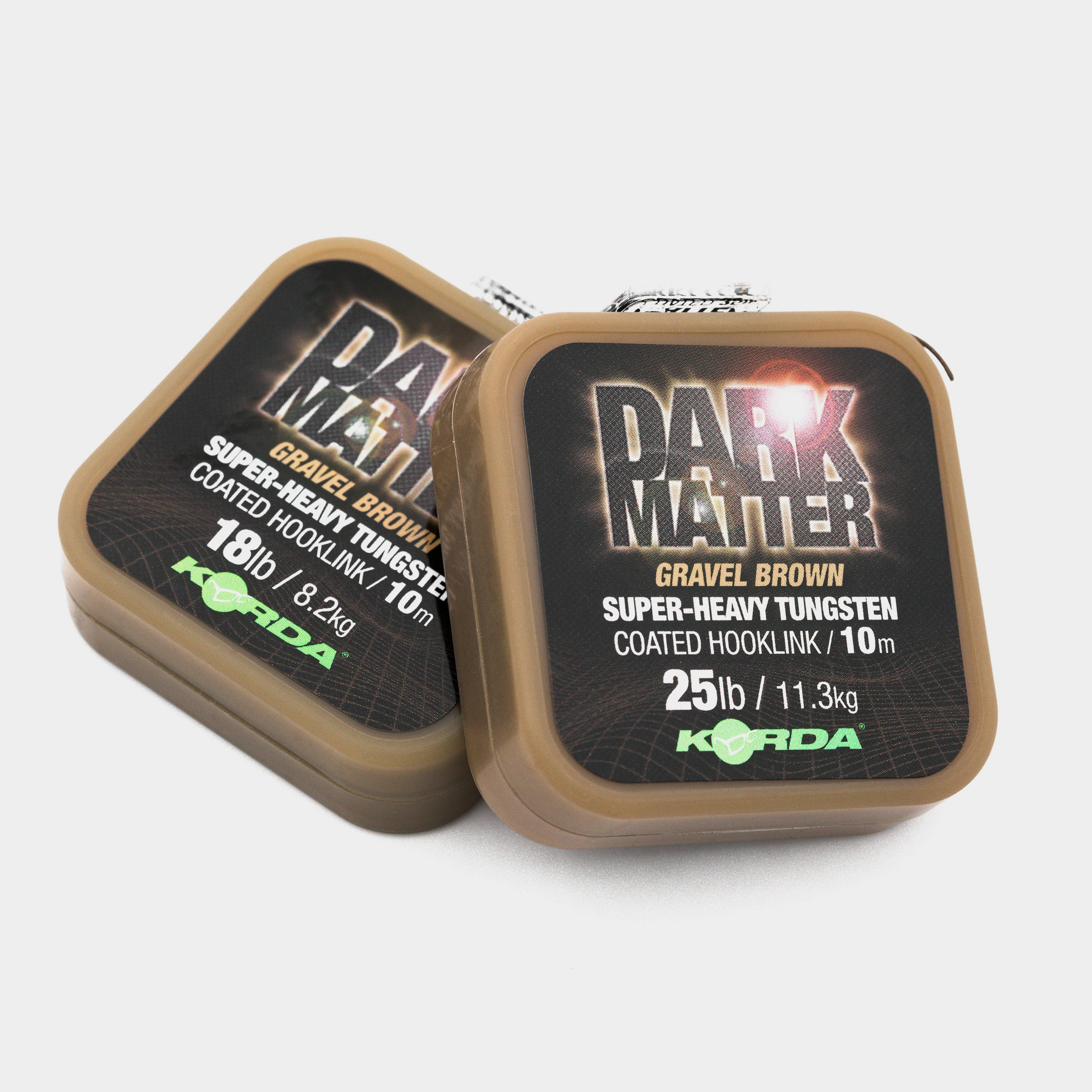 Dark Matter Tungsten Coated Braid Gravel Brown 25lb - Image 2