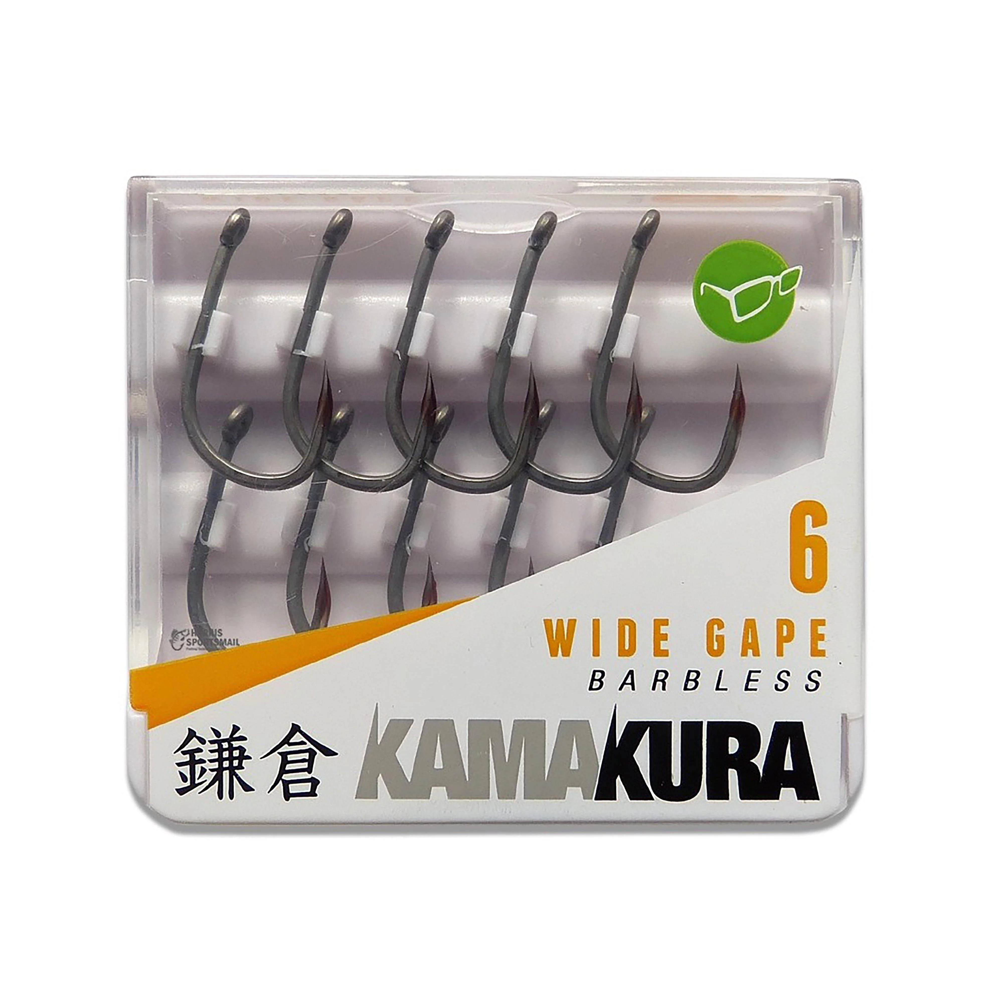 Kamakura Wide Gape Barbless Size 6 - Image 3