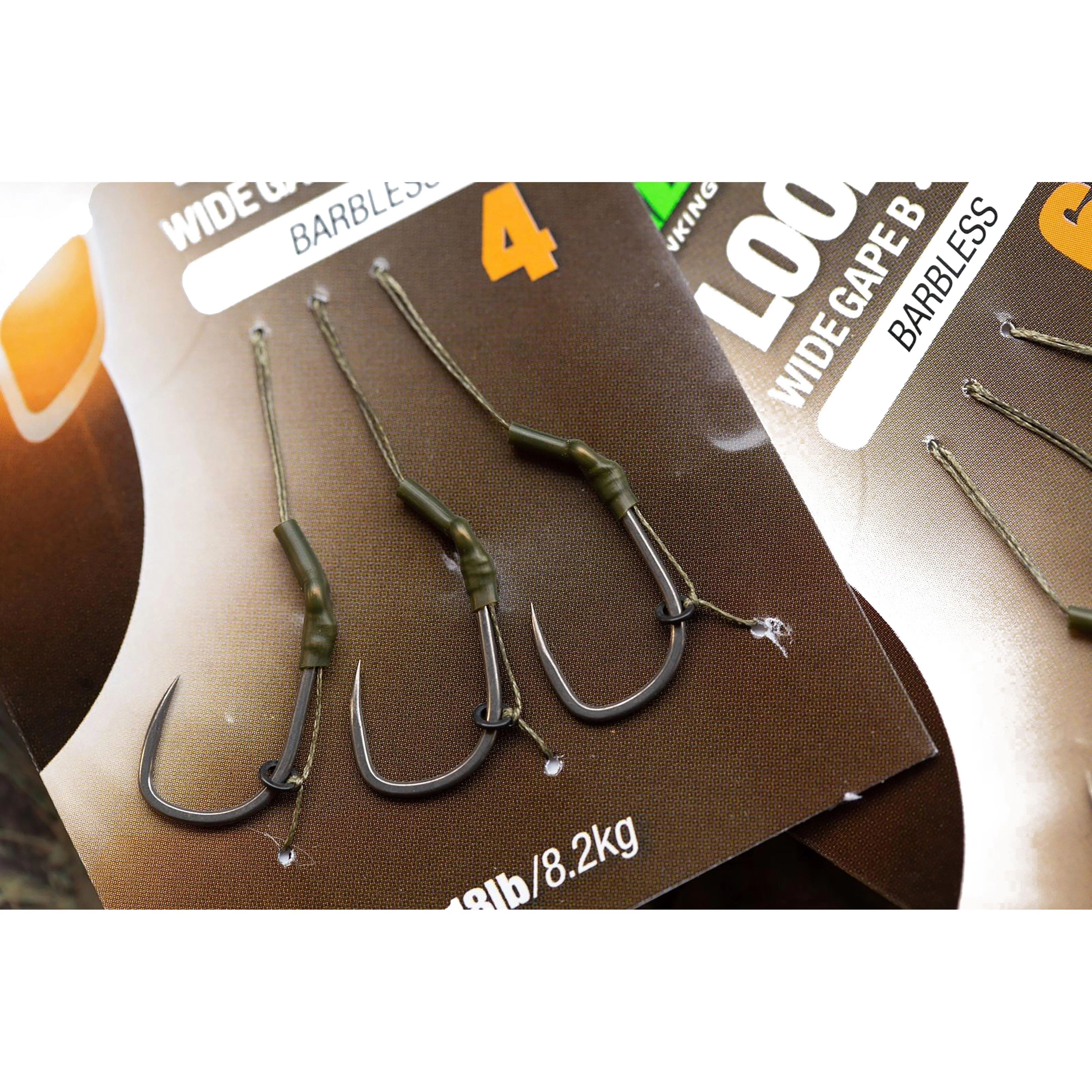 Loop Rigs Wide Gape Size 6B 18lb - Image 2