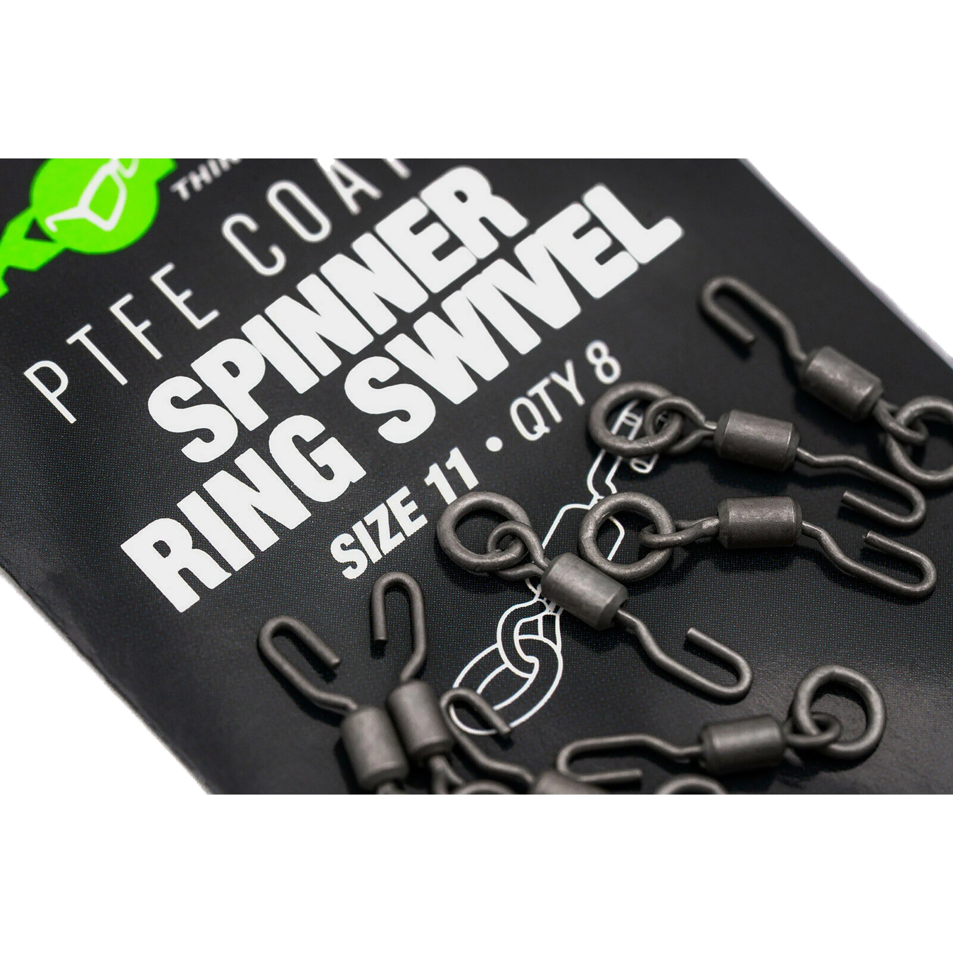 PTFE Coated Spinner Ring Swivel Size 11 - Image 2