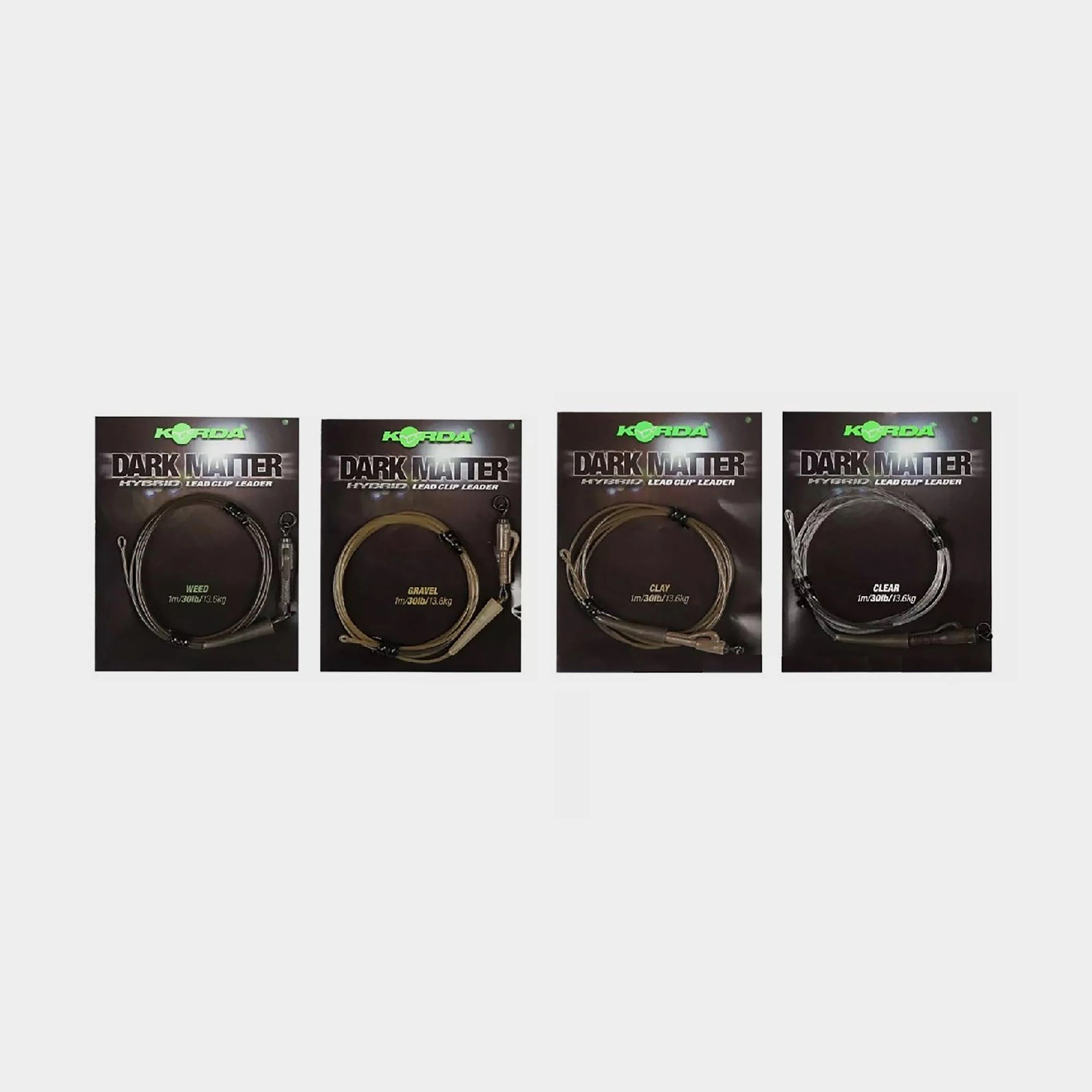Safezone Dark Matter Leader Hybrid Lead Clip Clear 30lb - Image 2