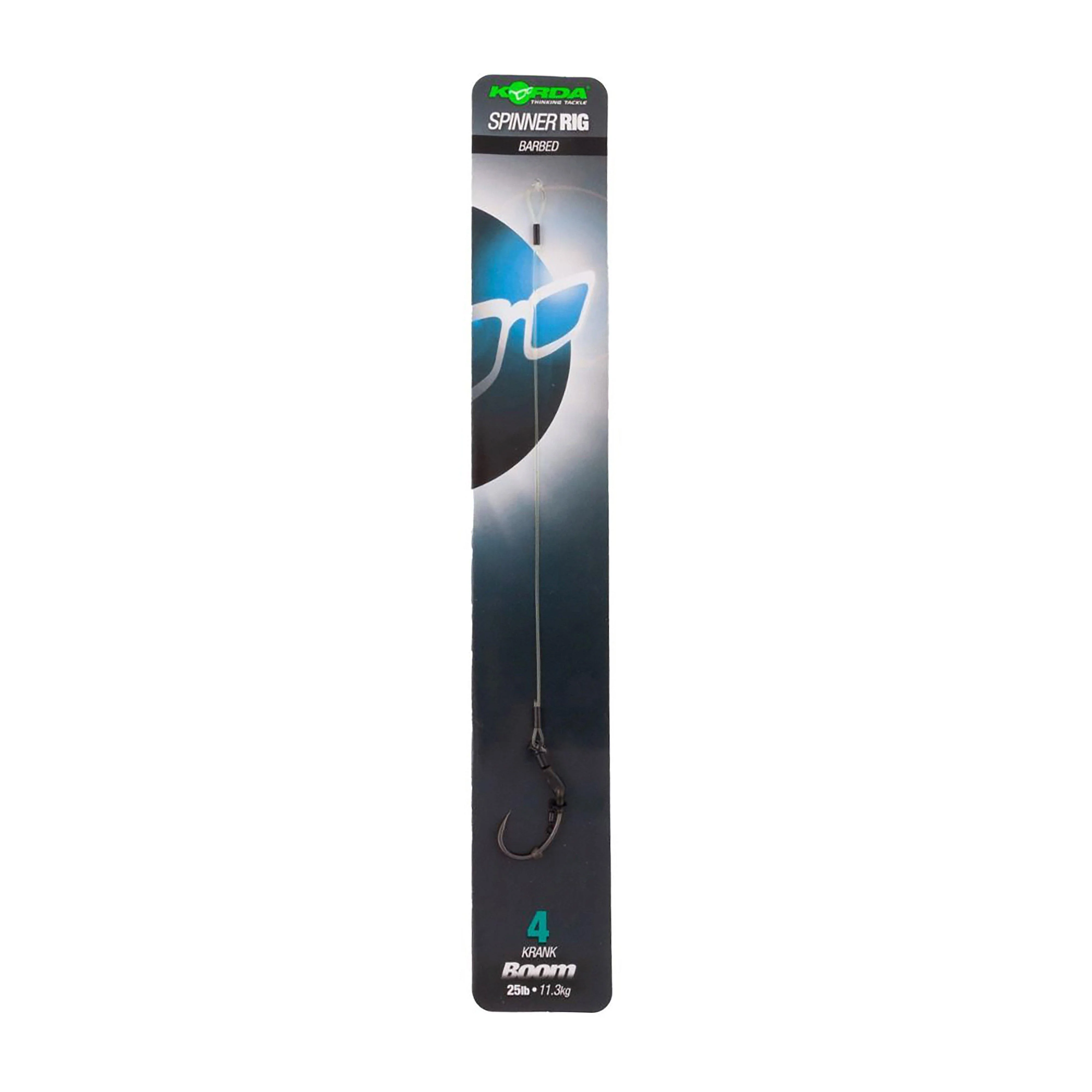 Spinner Rig Krank Size 4 Barbless 5.5 Inch Boom - Image 2