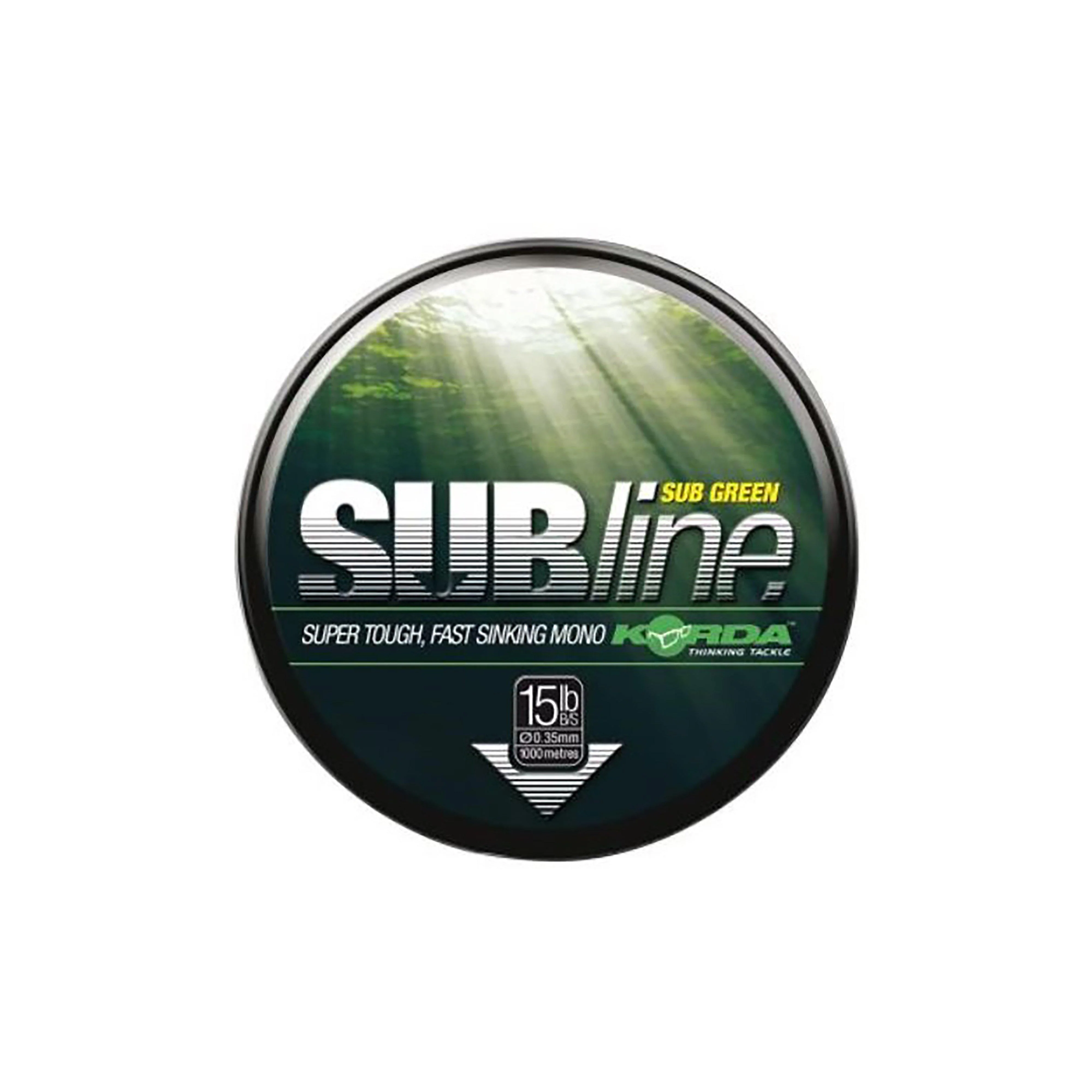 Subline Carp Monofilament 15Lb Grn - Image 2