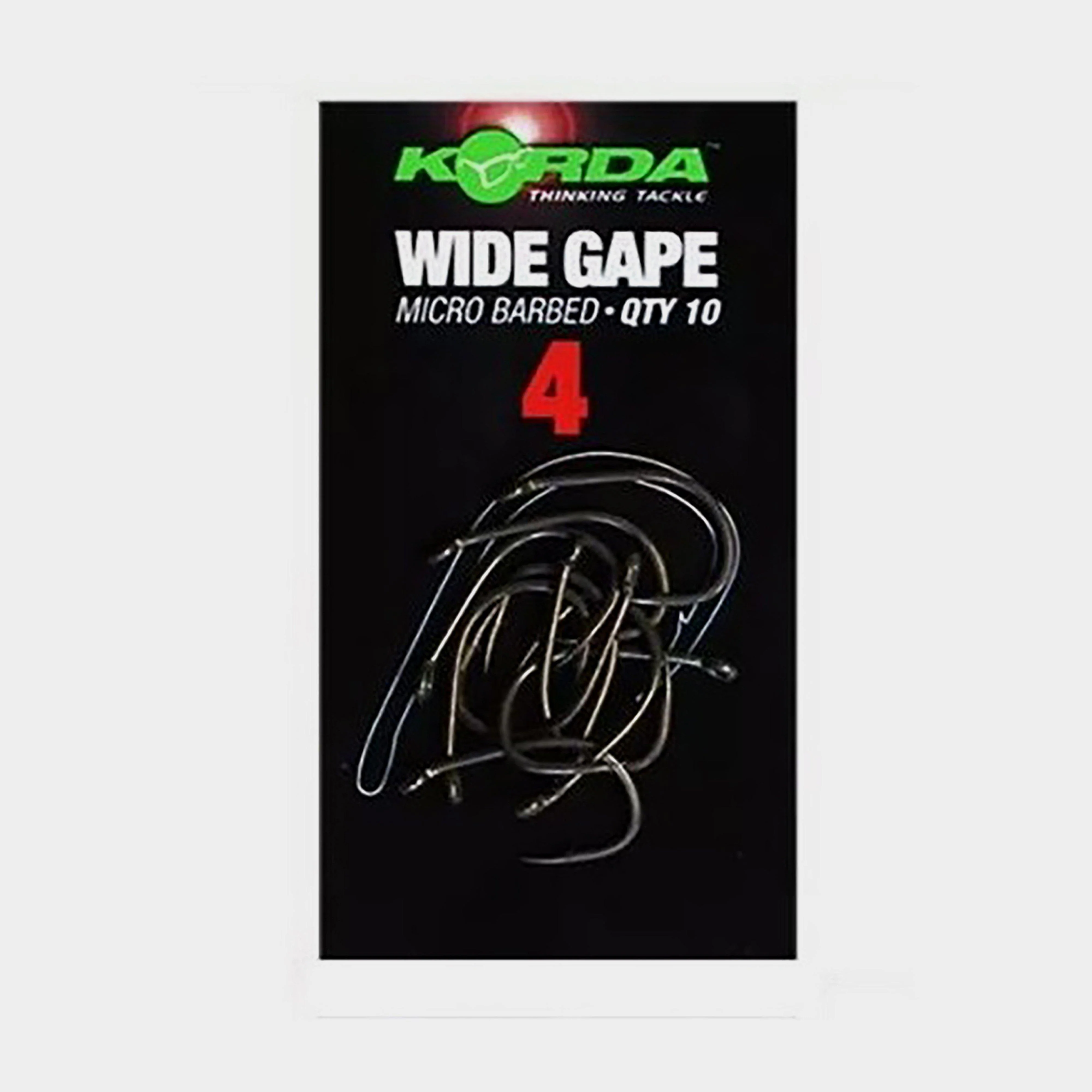 Wide Gape Hook Barbed Size 4