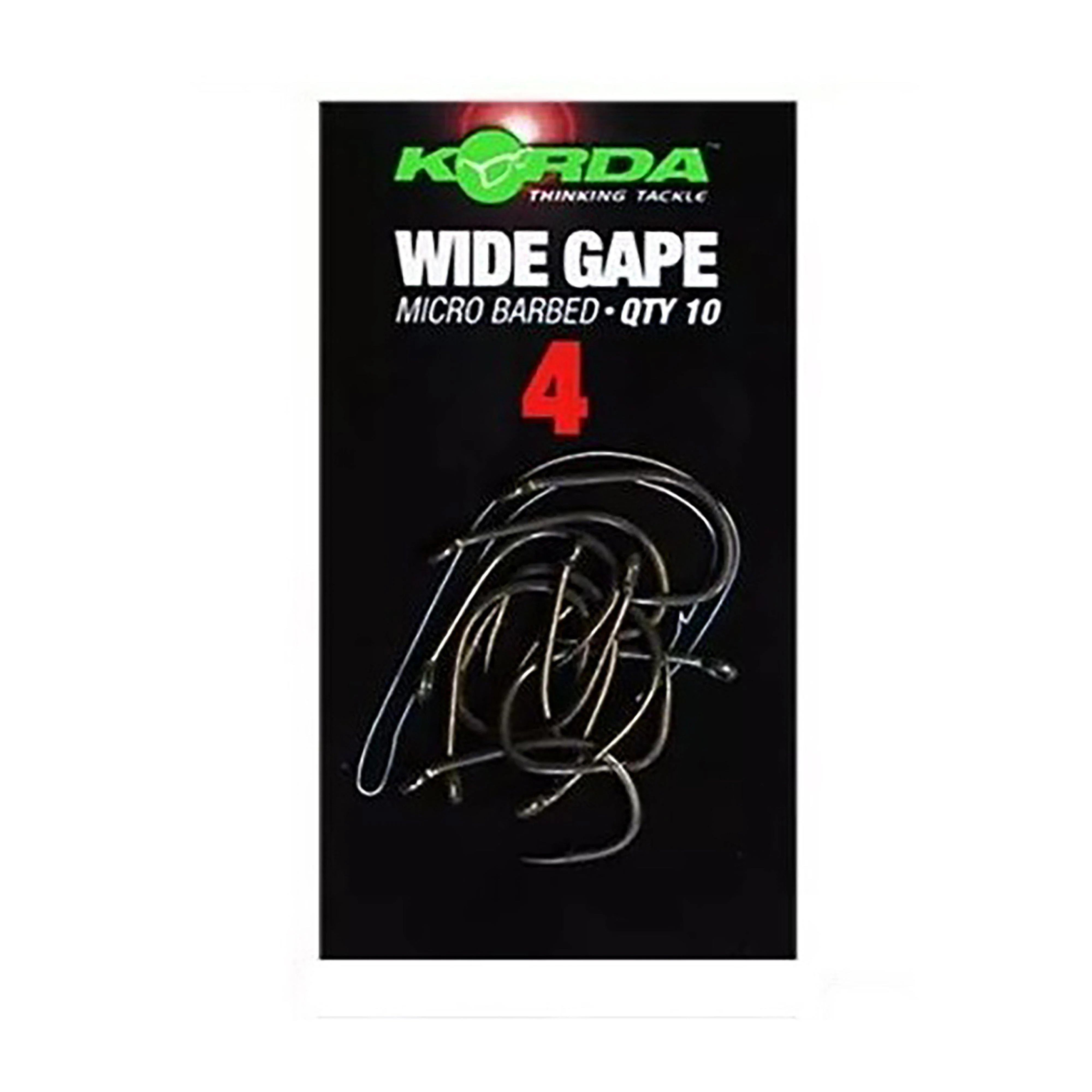 Wide Gape Hook Barbed Size 4 - Image 3
