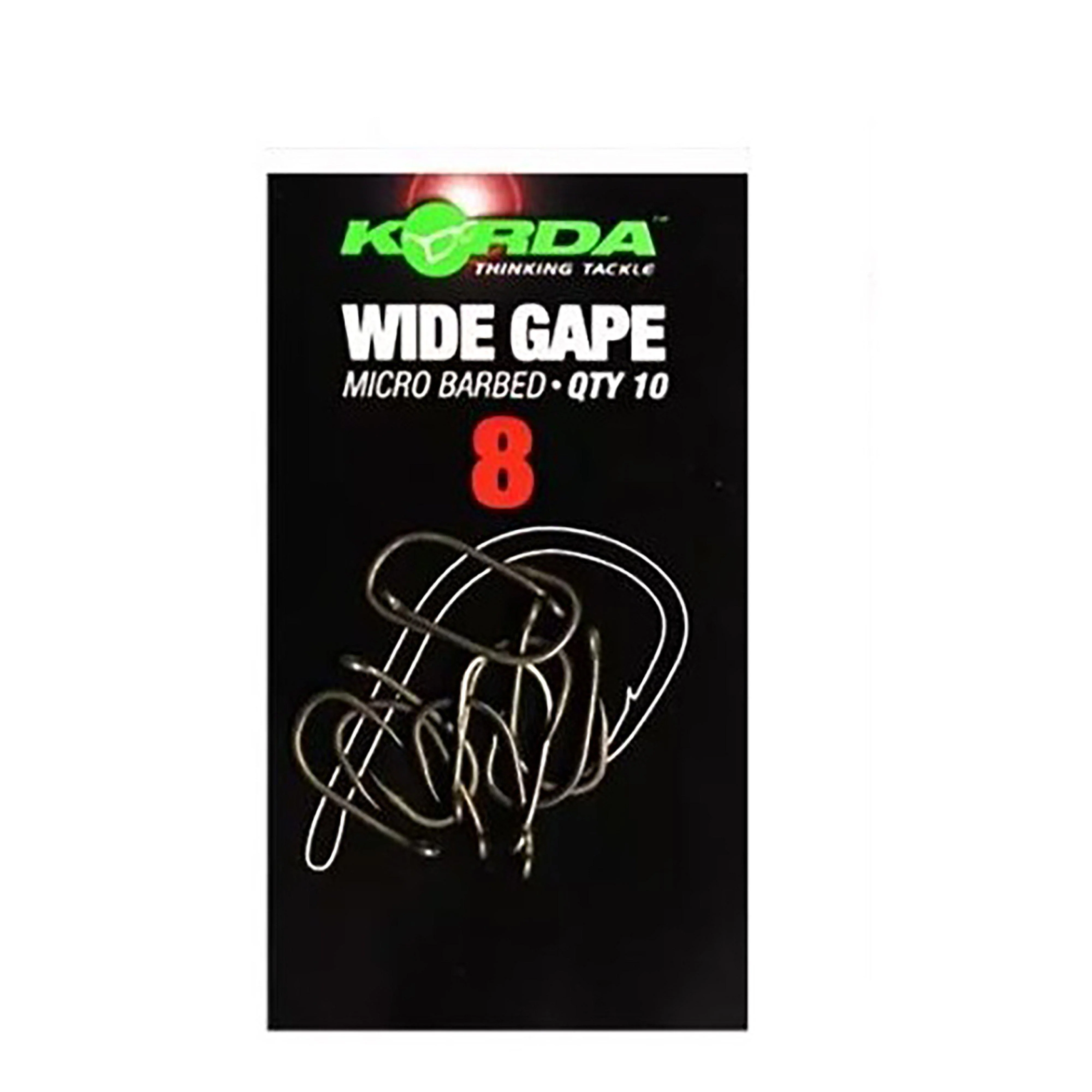 Wide Gape Hook Barbed Size 8 - Image 3