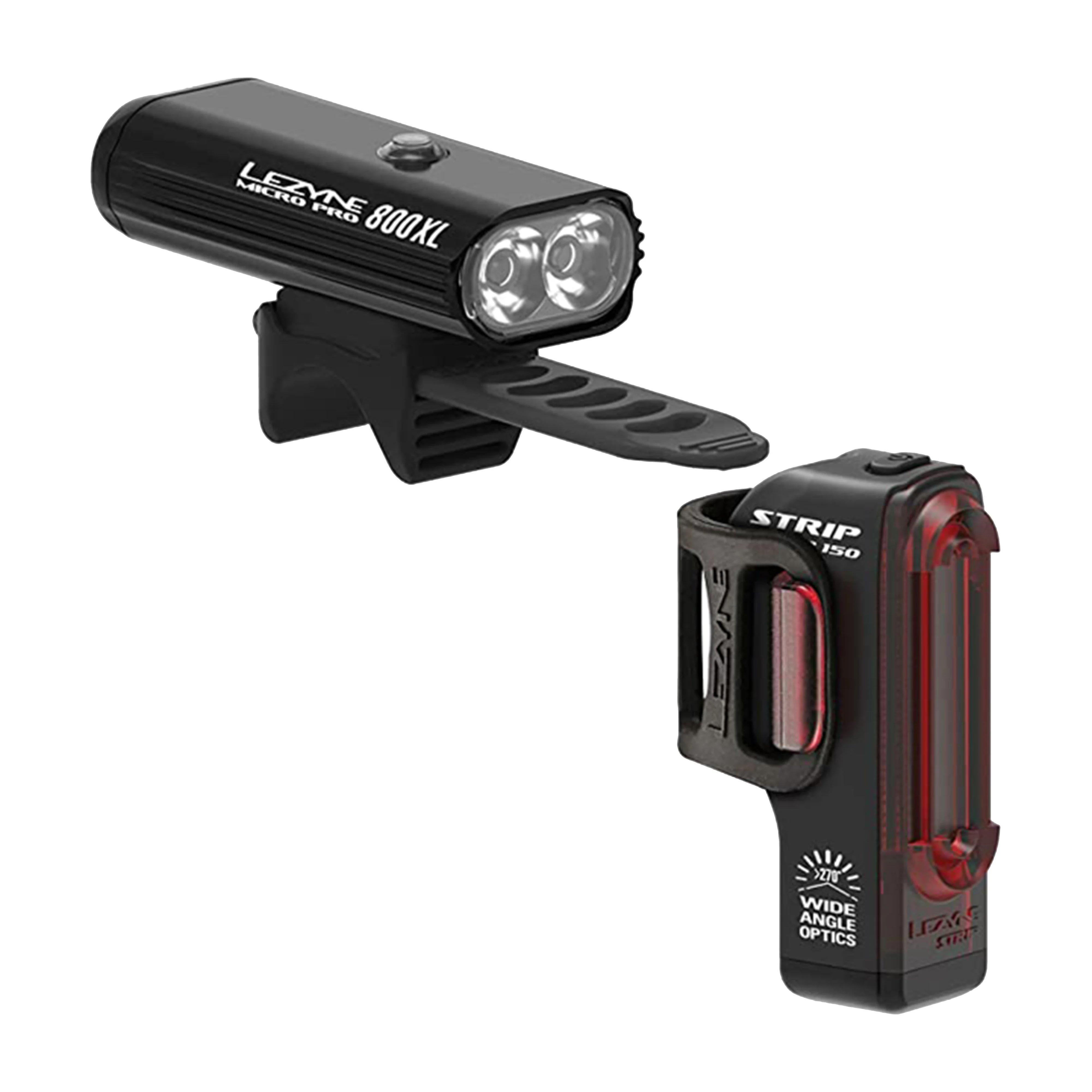 Micro Pro 800XL Strip Bike Light Set - Image 3