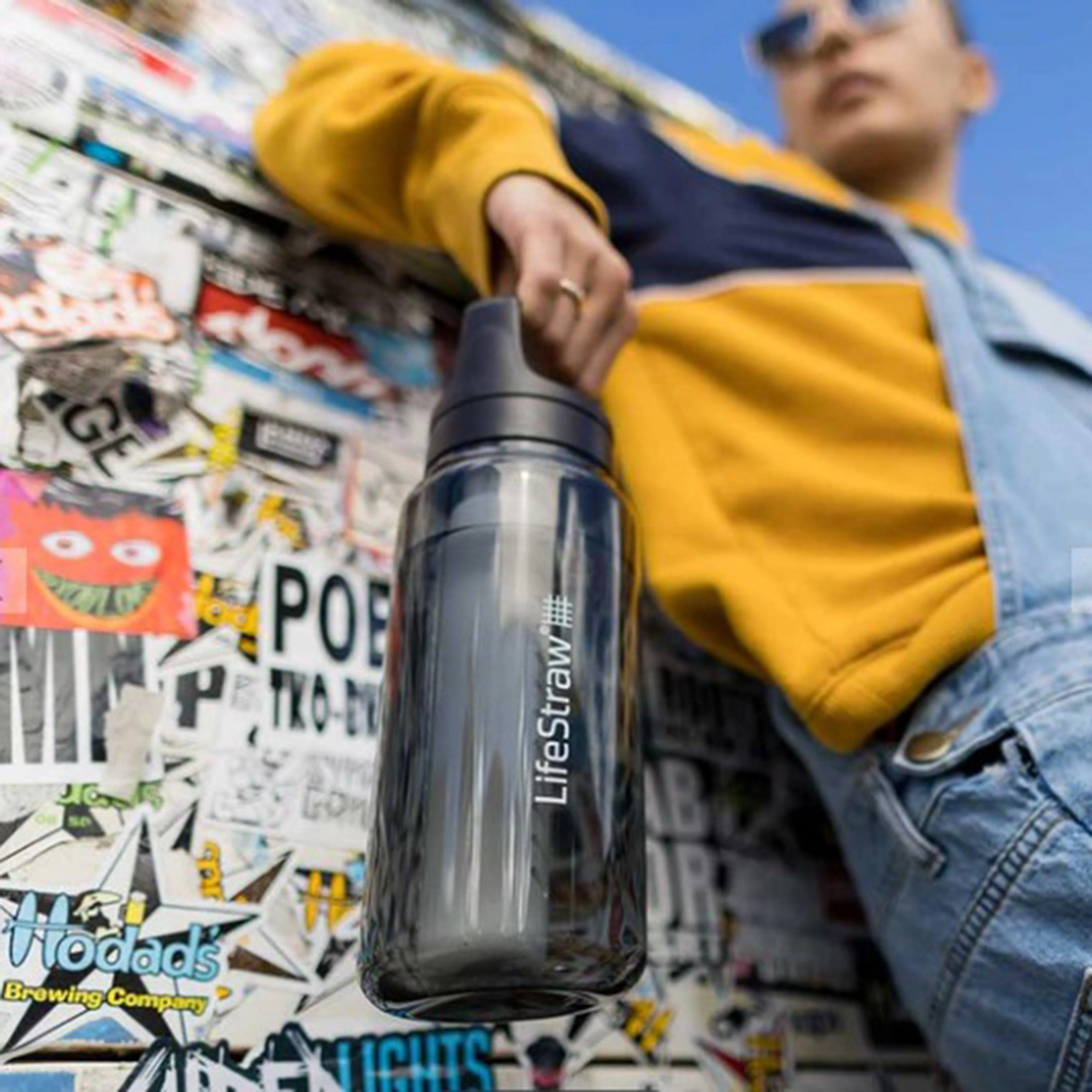 Go Series Water Filter Bottle 1L - Image 2
