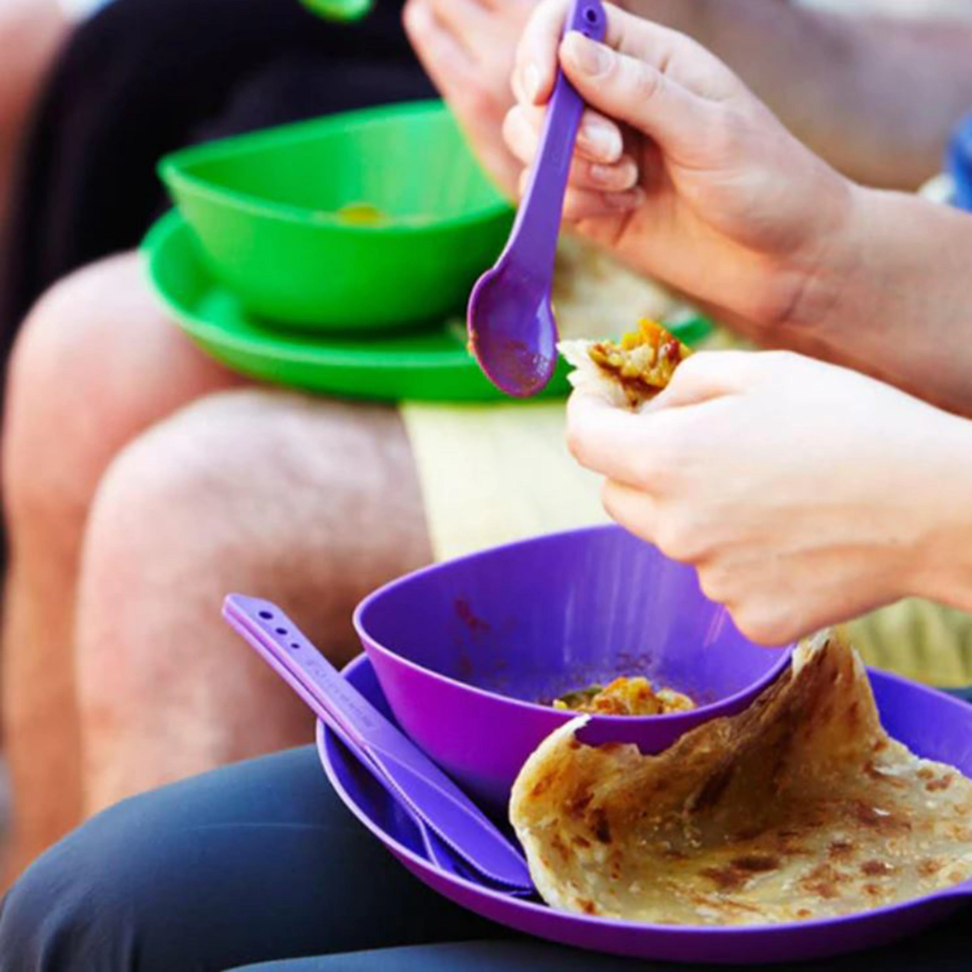 Ellipse Plastic Camping Plate - Image 2