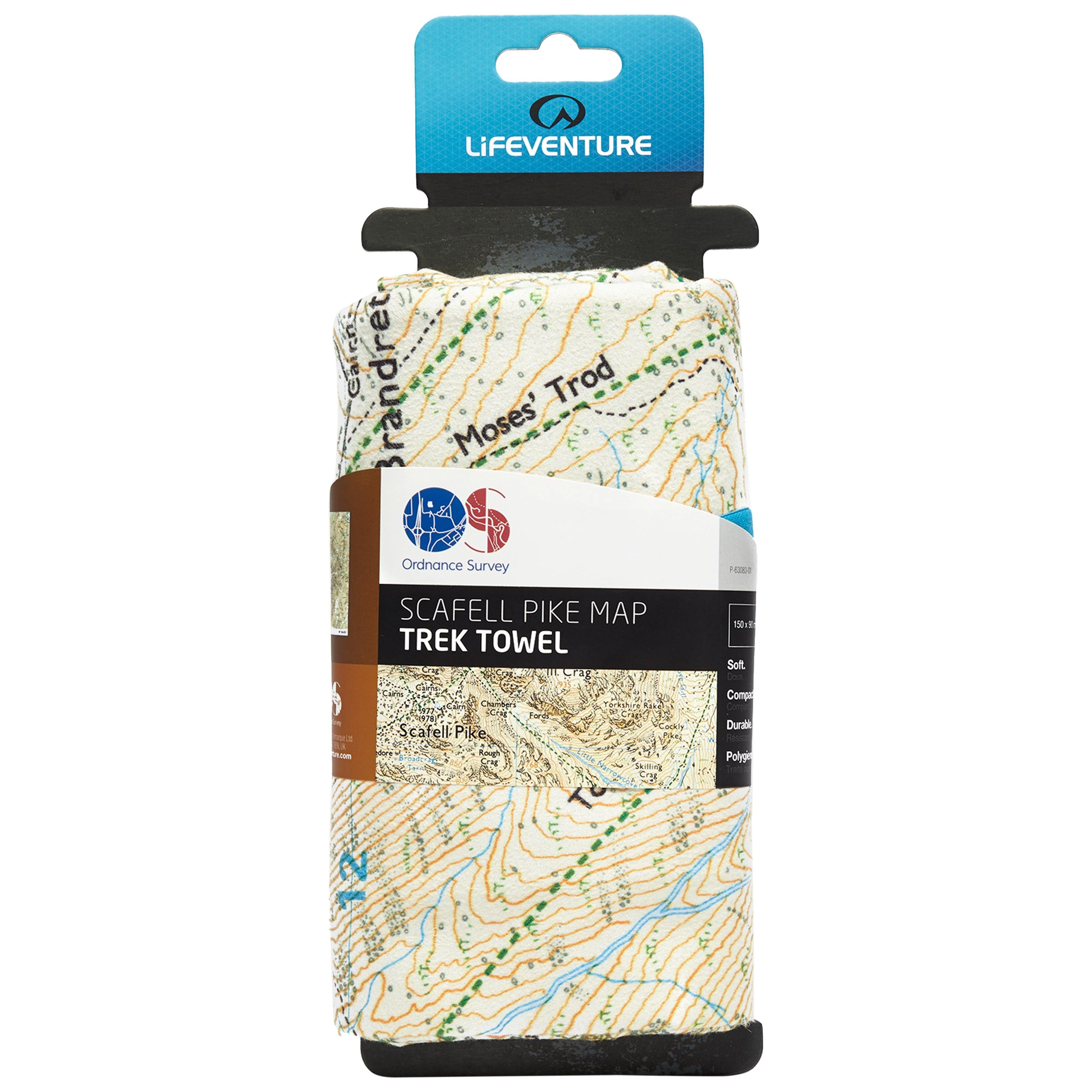 Scafell Pike Map Trek Towel - Image 3
