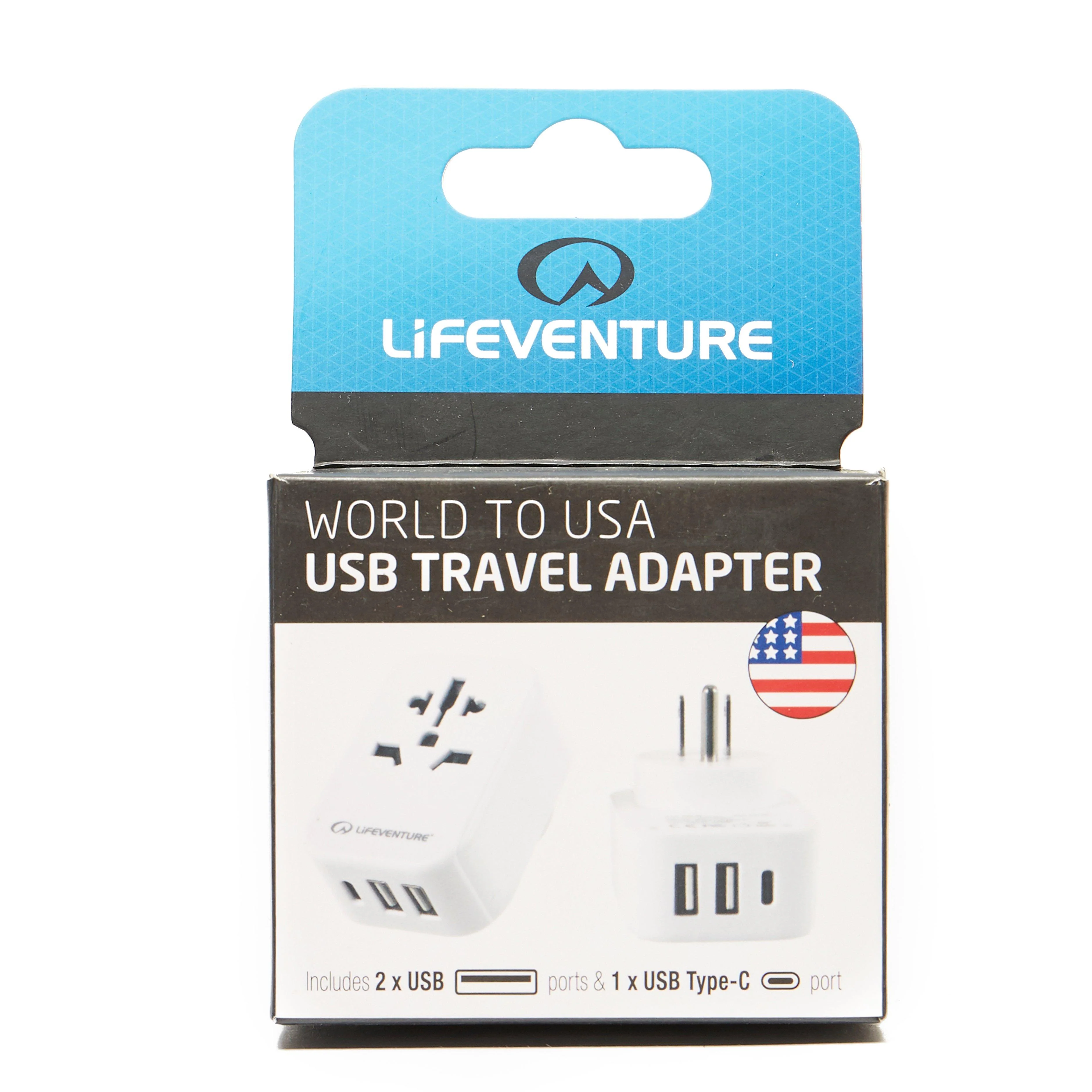 World to USA Adapter and USB - Image 2