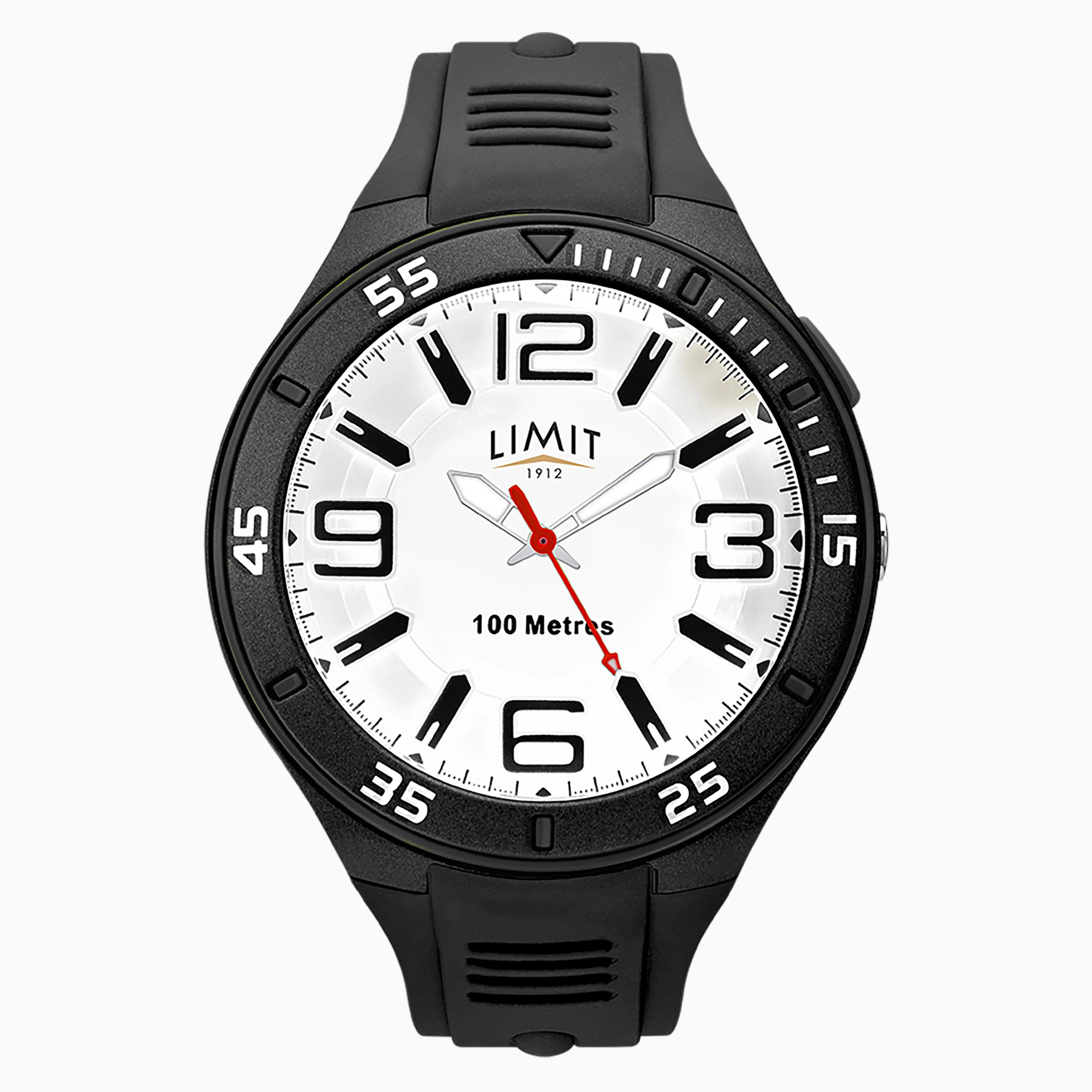 Men's Black Rubber Strap - Image 2