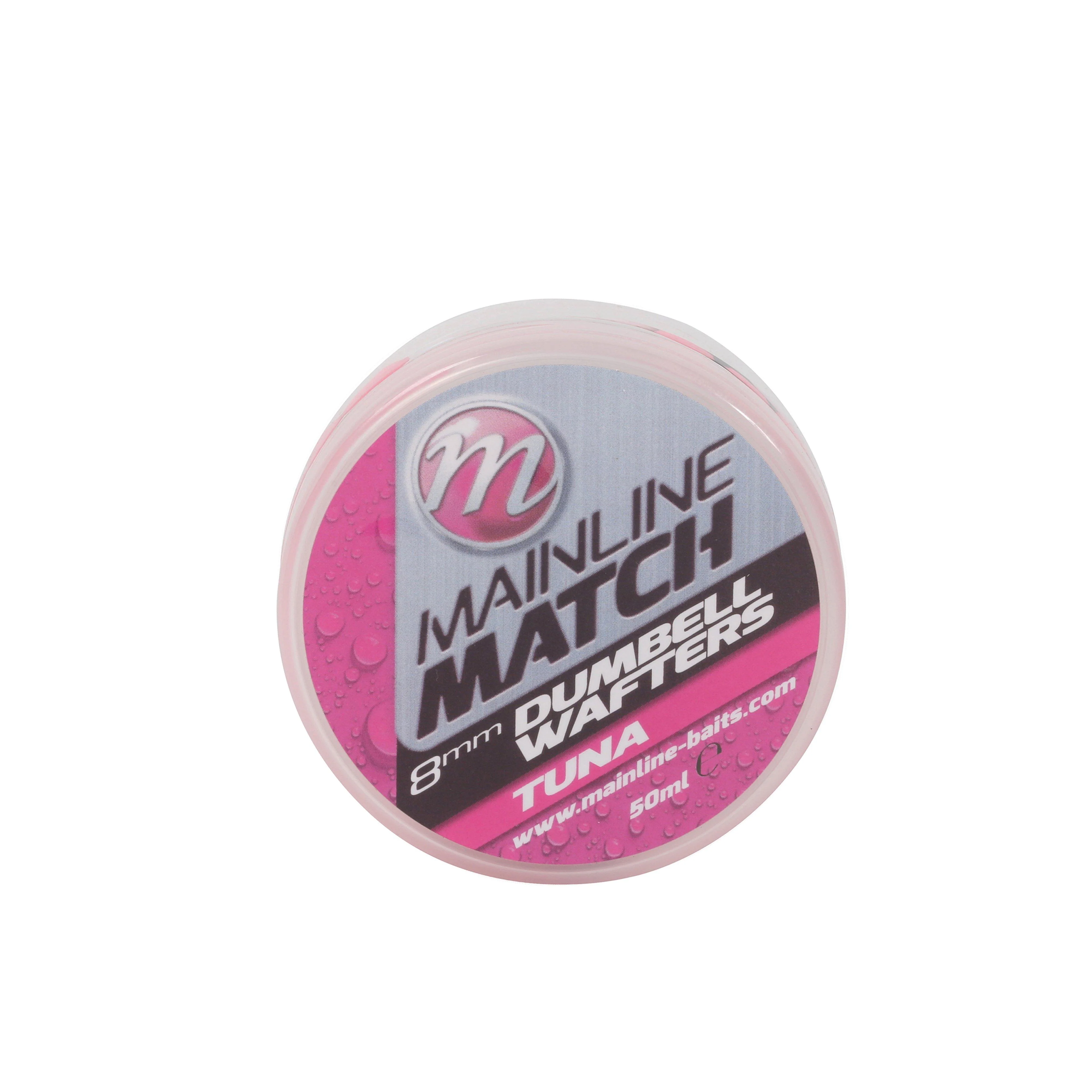 8mm Pink Tuna Match Dumbell Wafters - Image 3