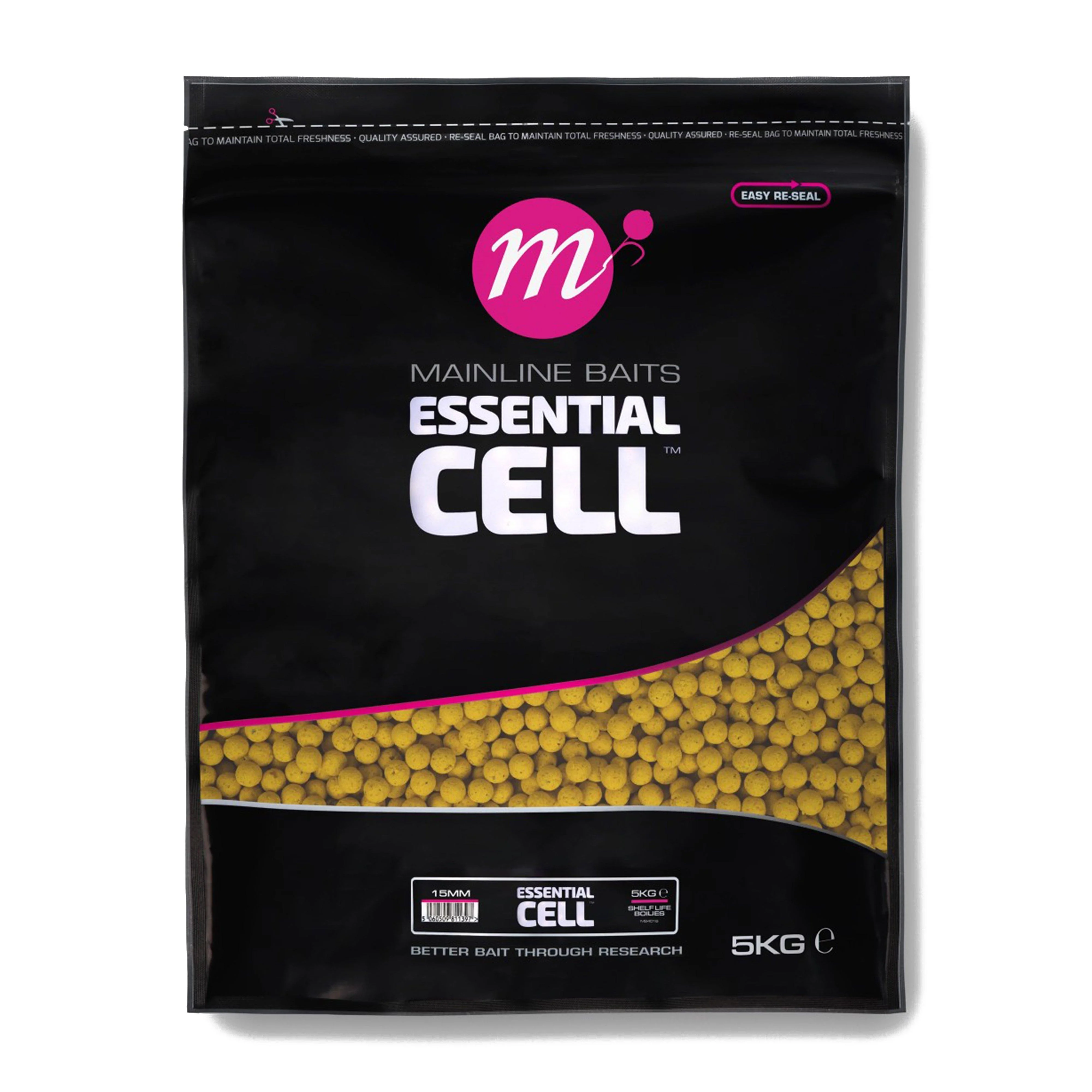Dedicated Shelf Life Boilies Essential Cell 15mm 5kg - Image 2