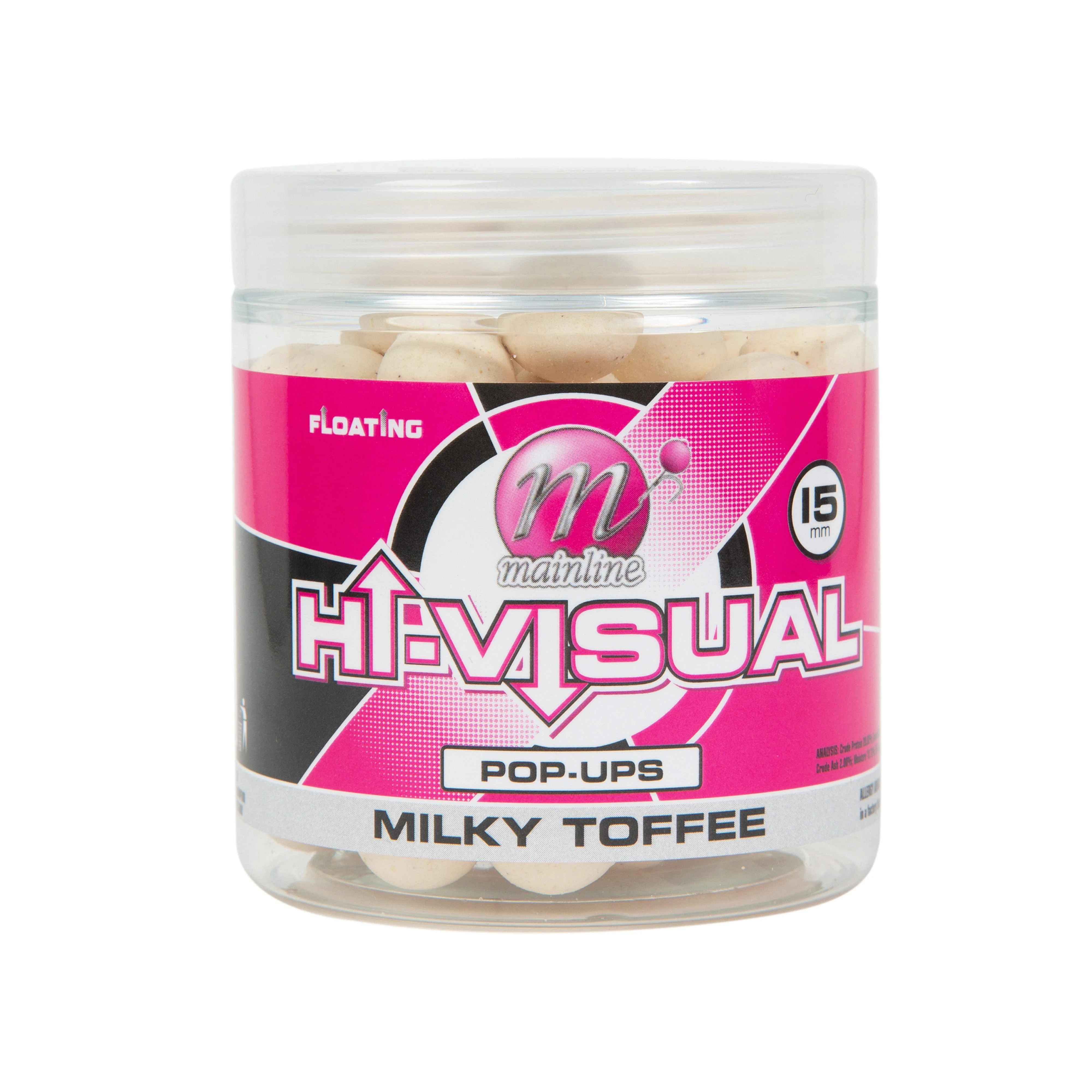 Hi Viz Wht Milky Toffee 15mm Pop Up - Image 3