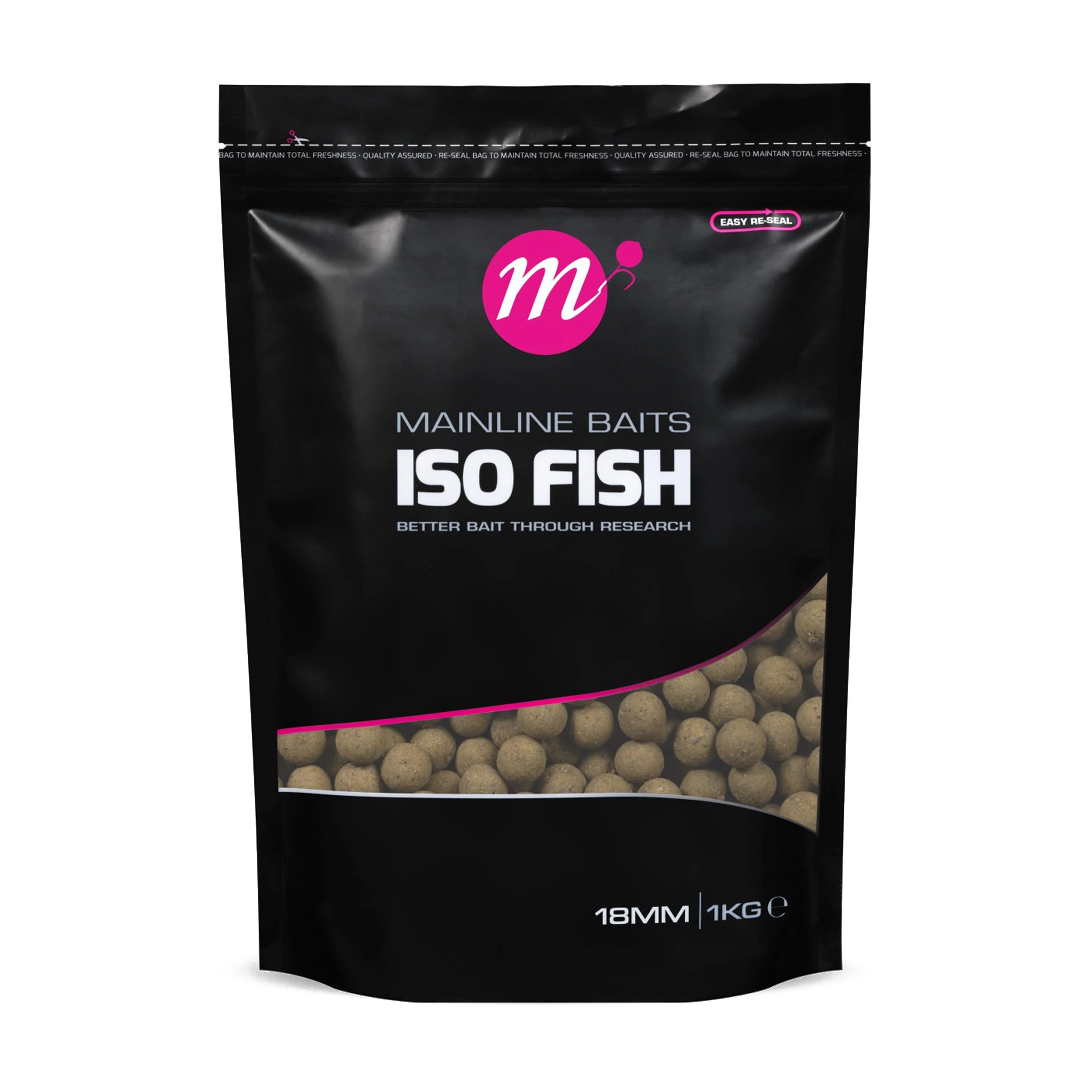 ISO Fish Boilies Shelf Life 18mm 1kg - Image 2
