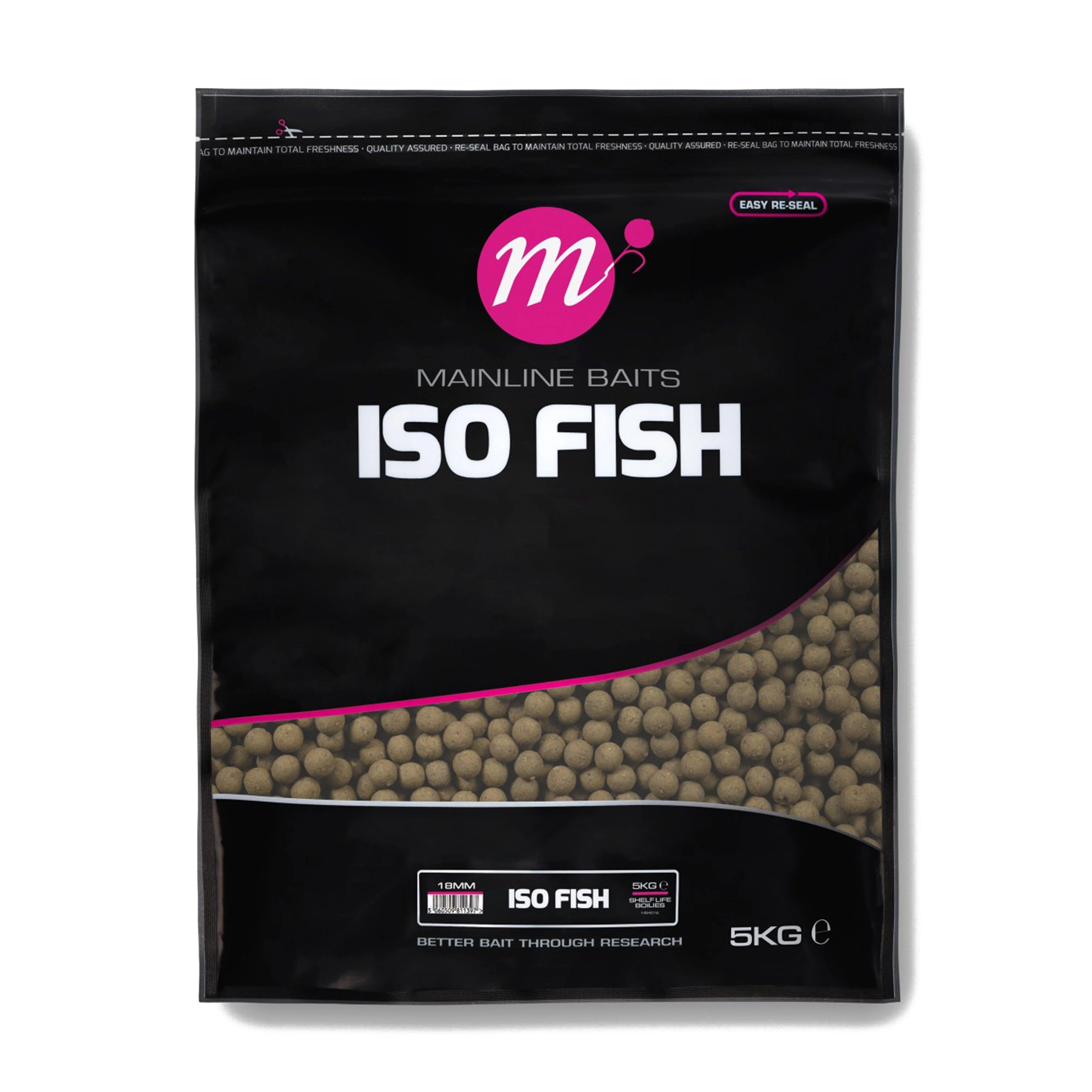 ISO Fish Boilies Shelf Life 18mm 5kg - Image 2