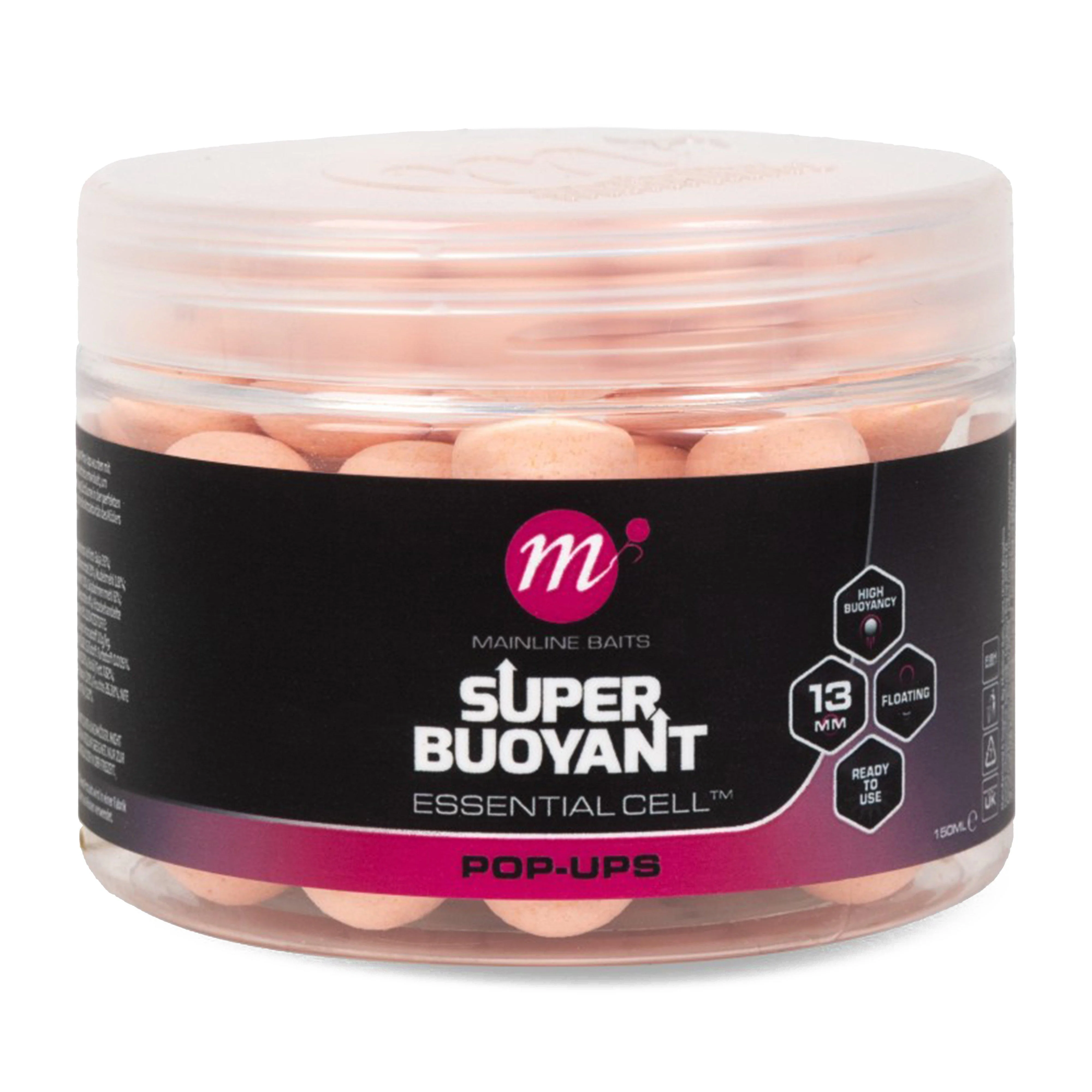 Super Buoyant Pop Ups Essential Cell Pink 13mm - Image 2