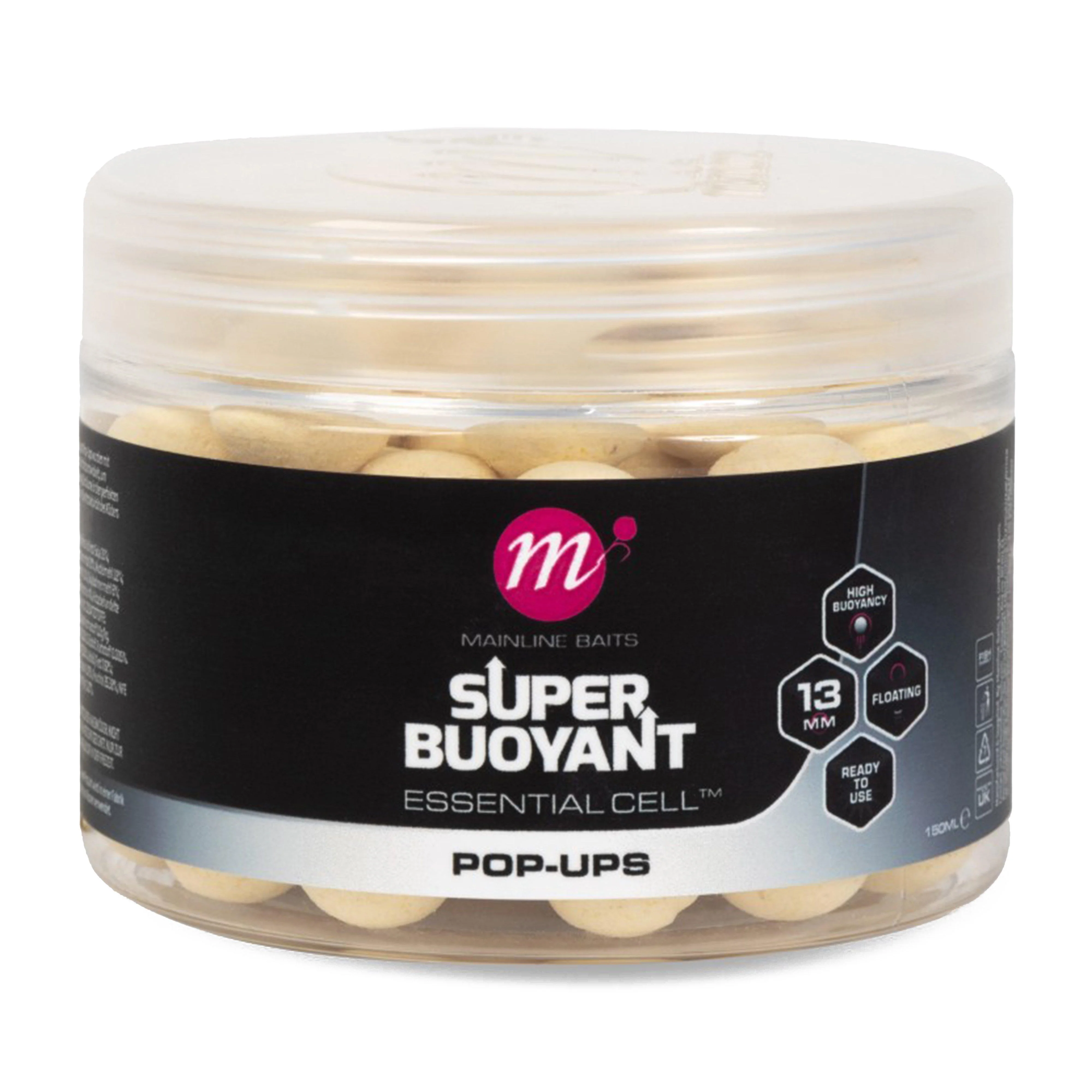 Super Buoyant Pop Ups Essential Cell White 13mm - Image 2