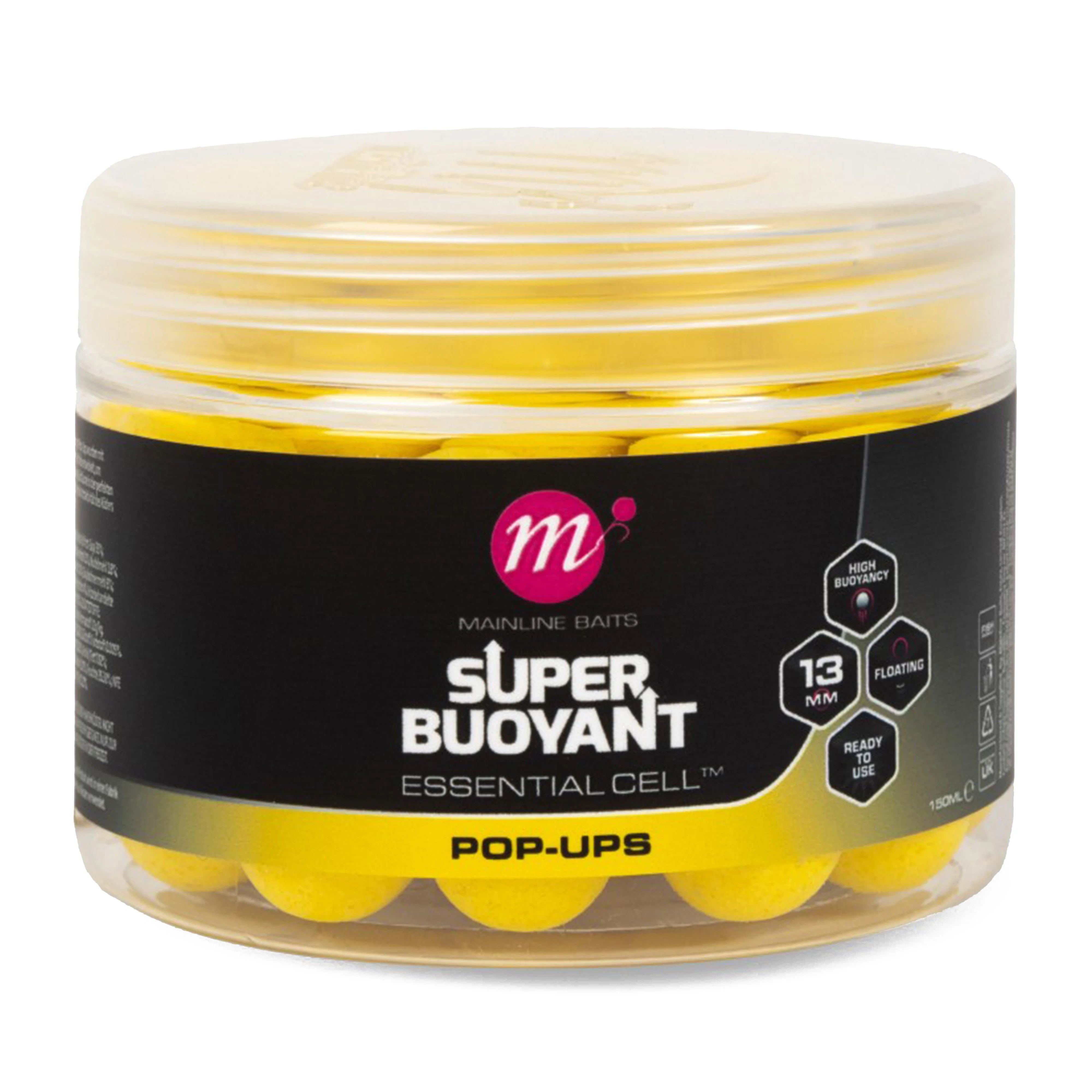 Super Buoyant Pop Ups Essential Cell Yellow 13mm - Image 2