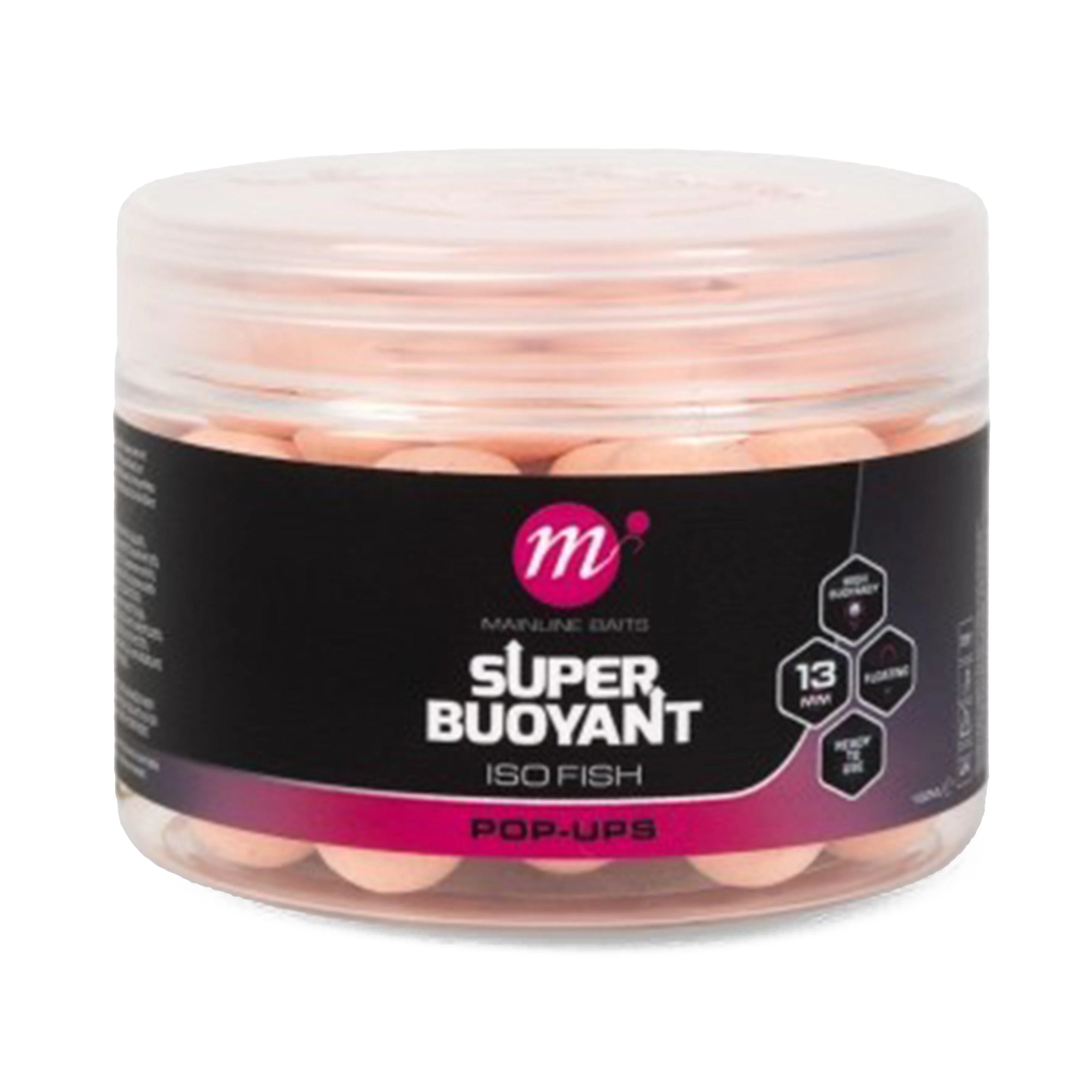 Super Buoyant Pop Ups ISO Fish Pink 13mm - Image 2
