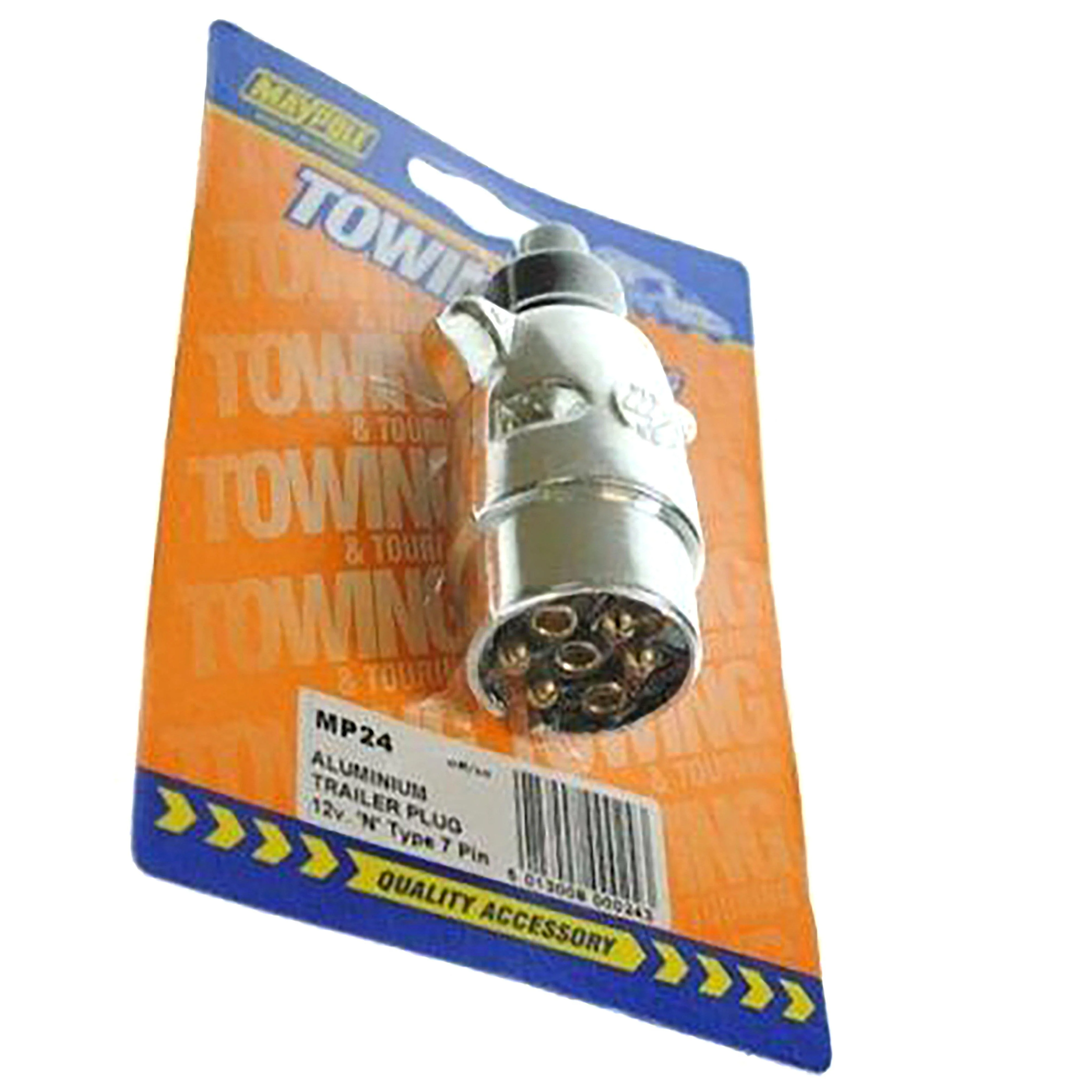 12N 7 Pin Aluminium Plug - Image 3