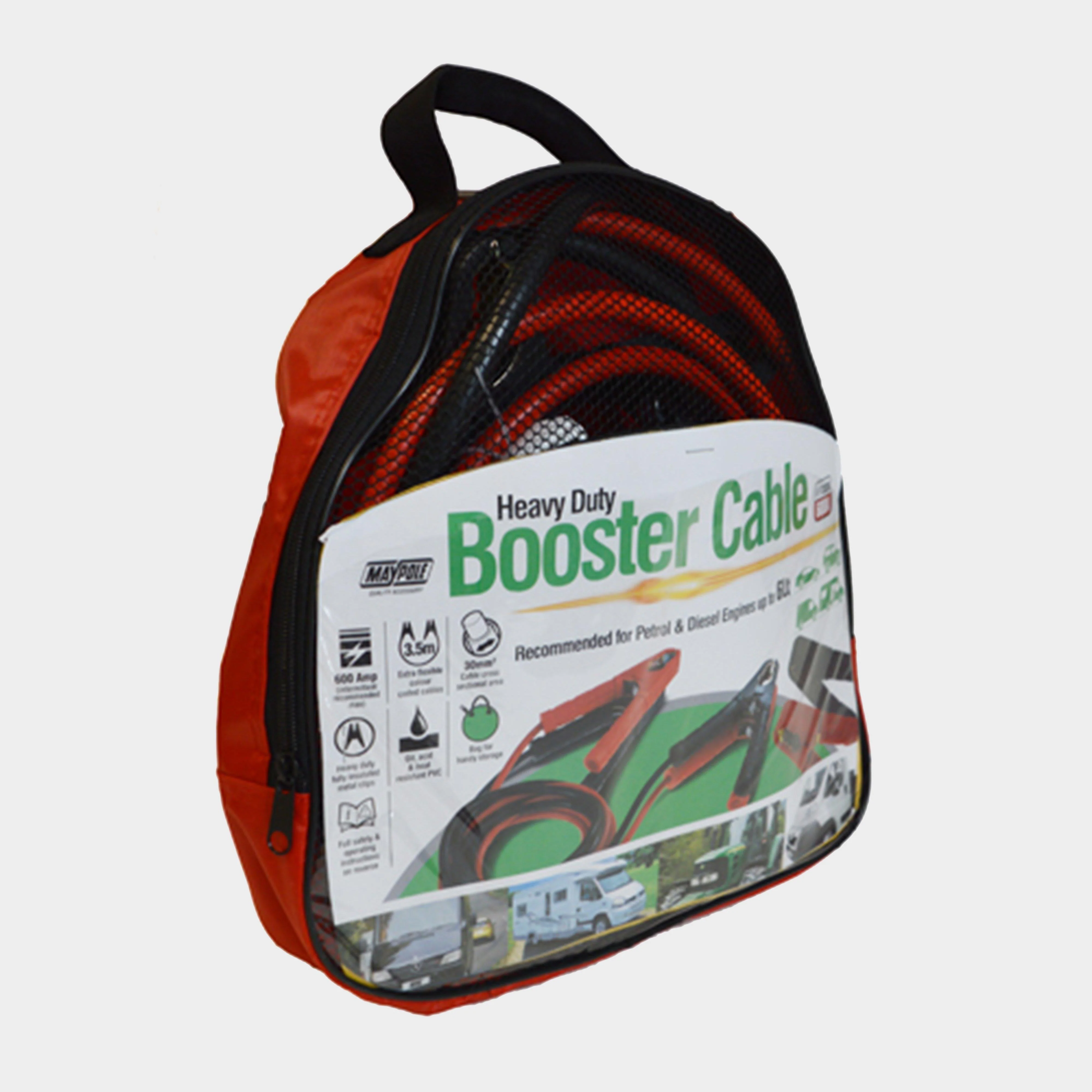 30mm² X 3.5m Emergency Jump Leads 600A - Image 2