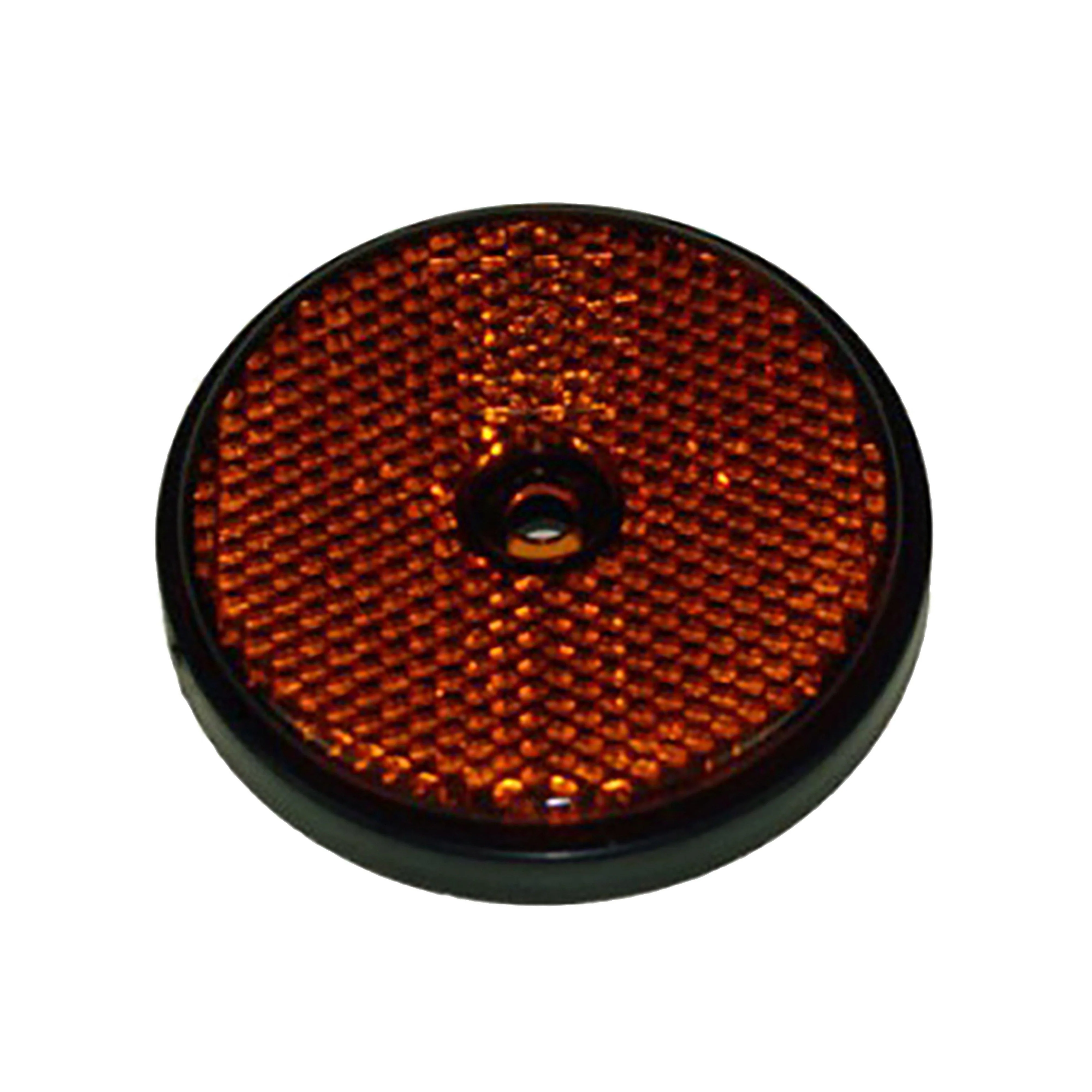 Amber Round Reflector - Image 2